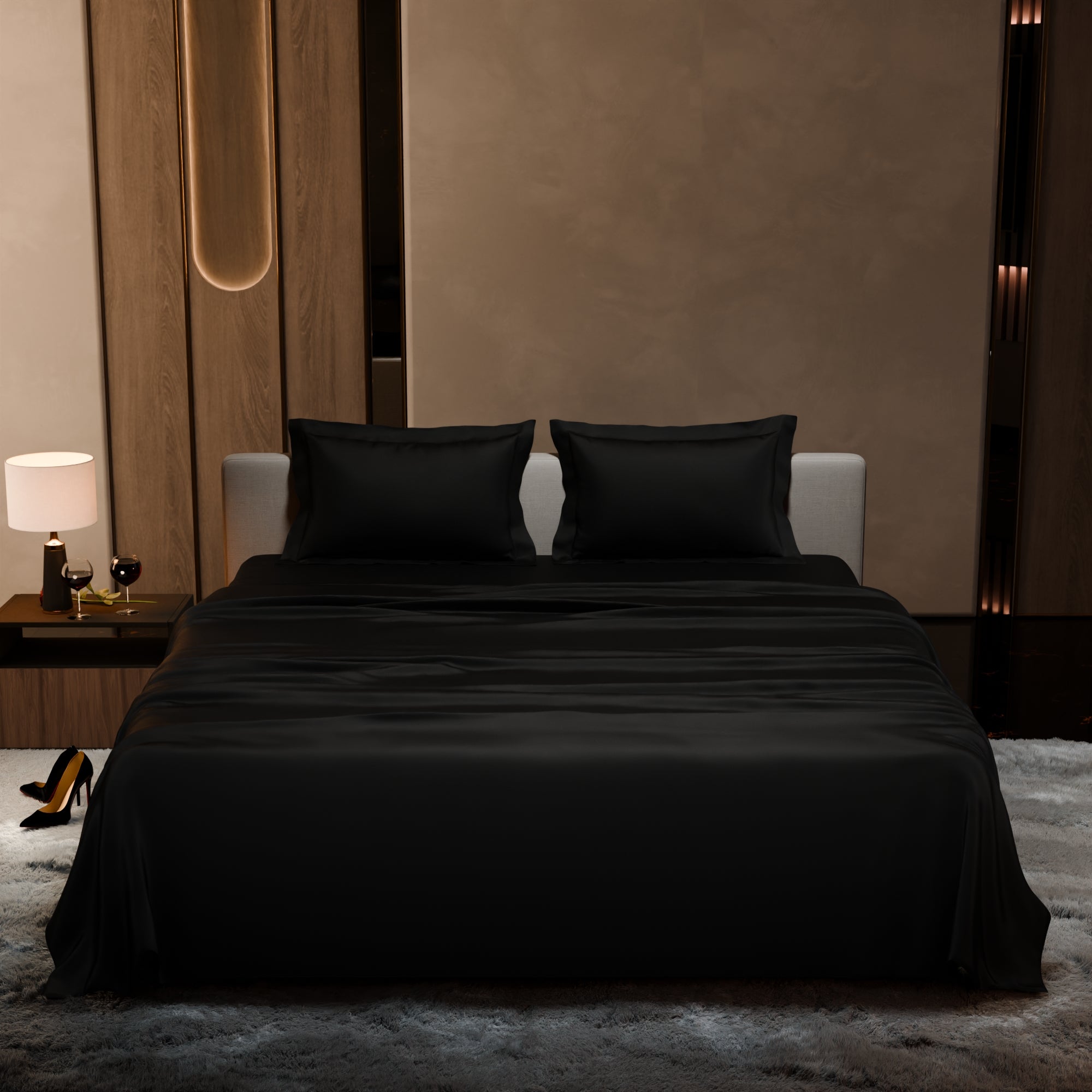 Midnight Black Top Sheet