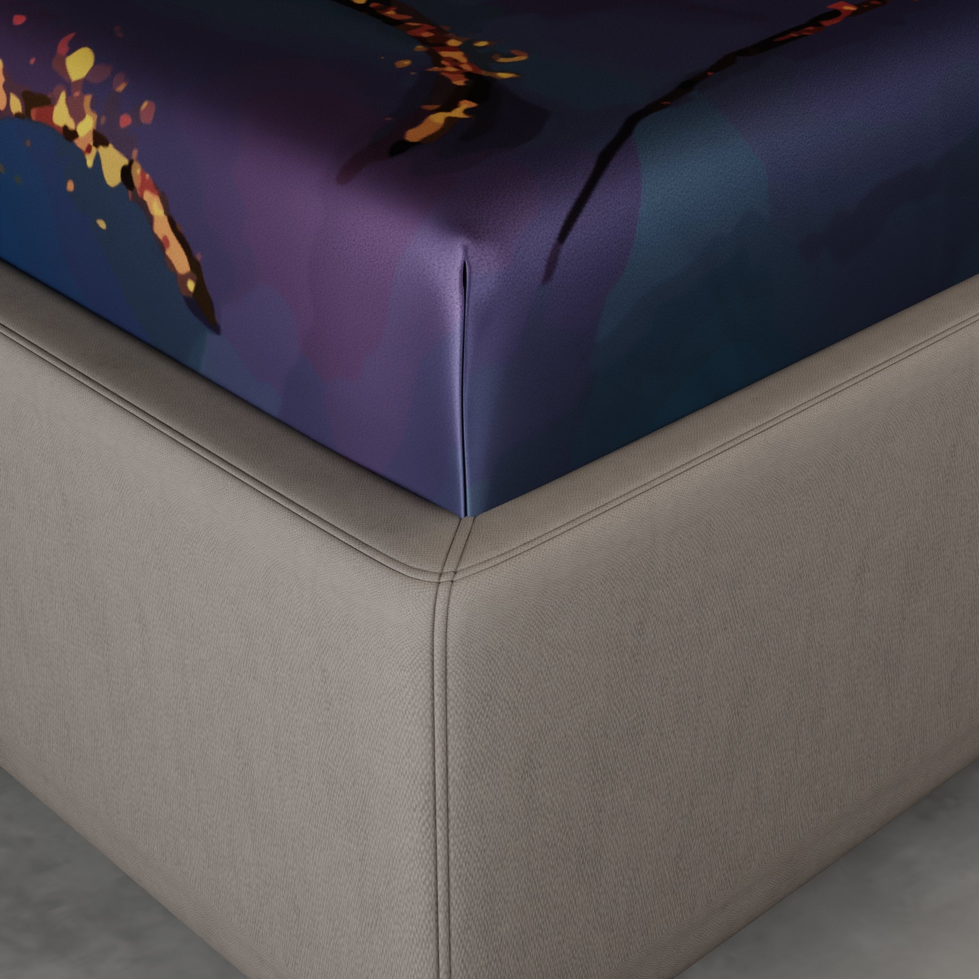 Whispers of the Cosmos Fitted Bedsheet Set