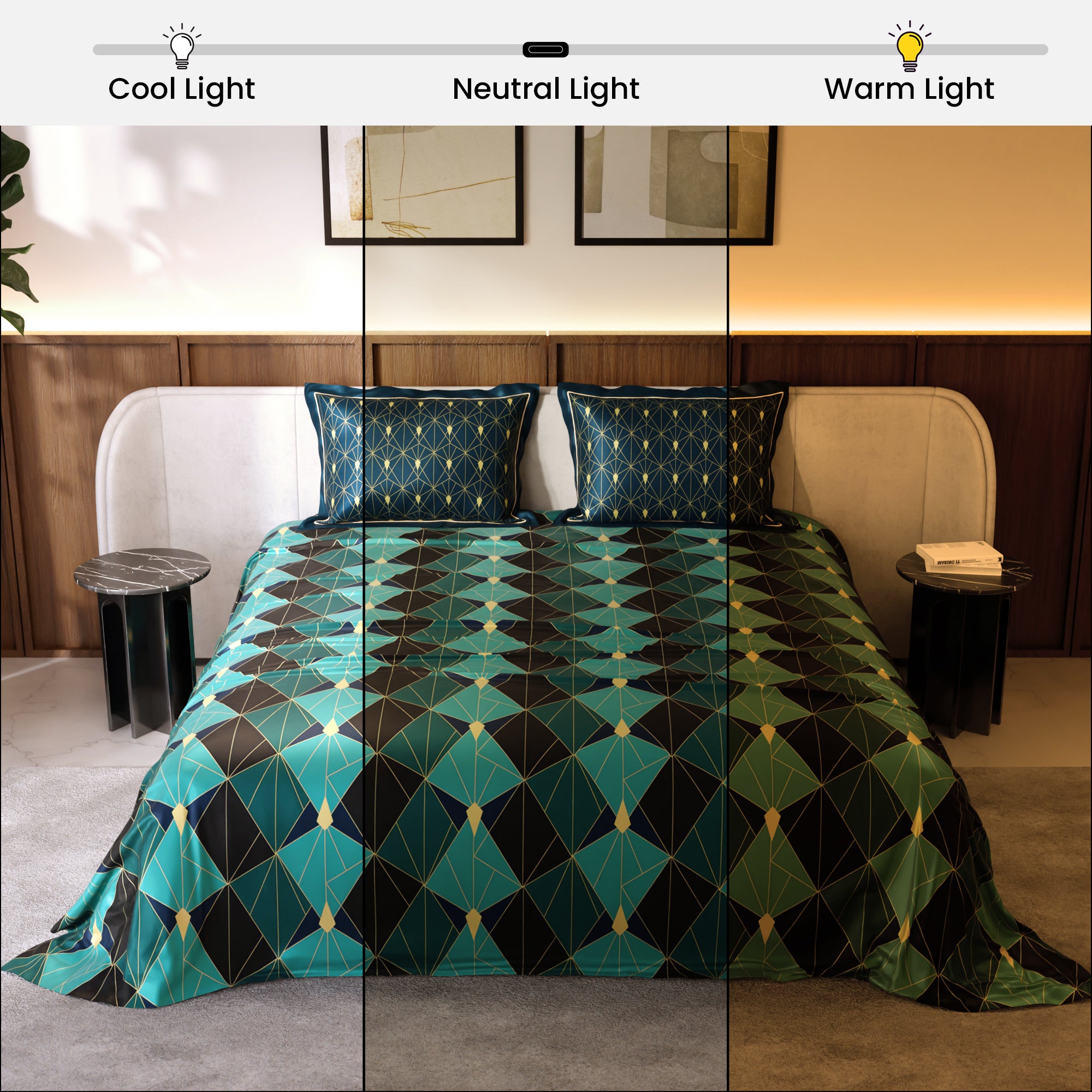 Emerald Celebration Bedsheet Set