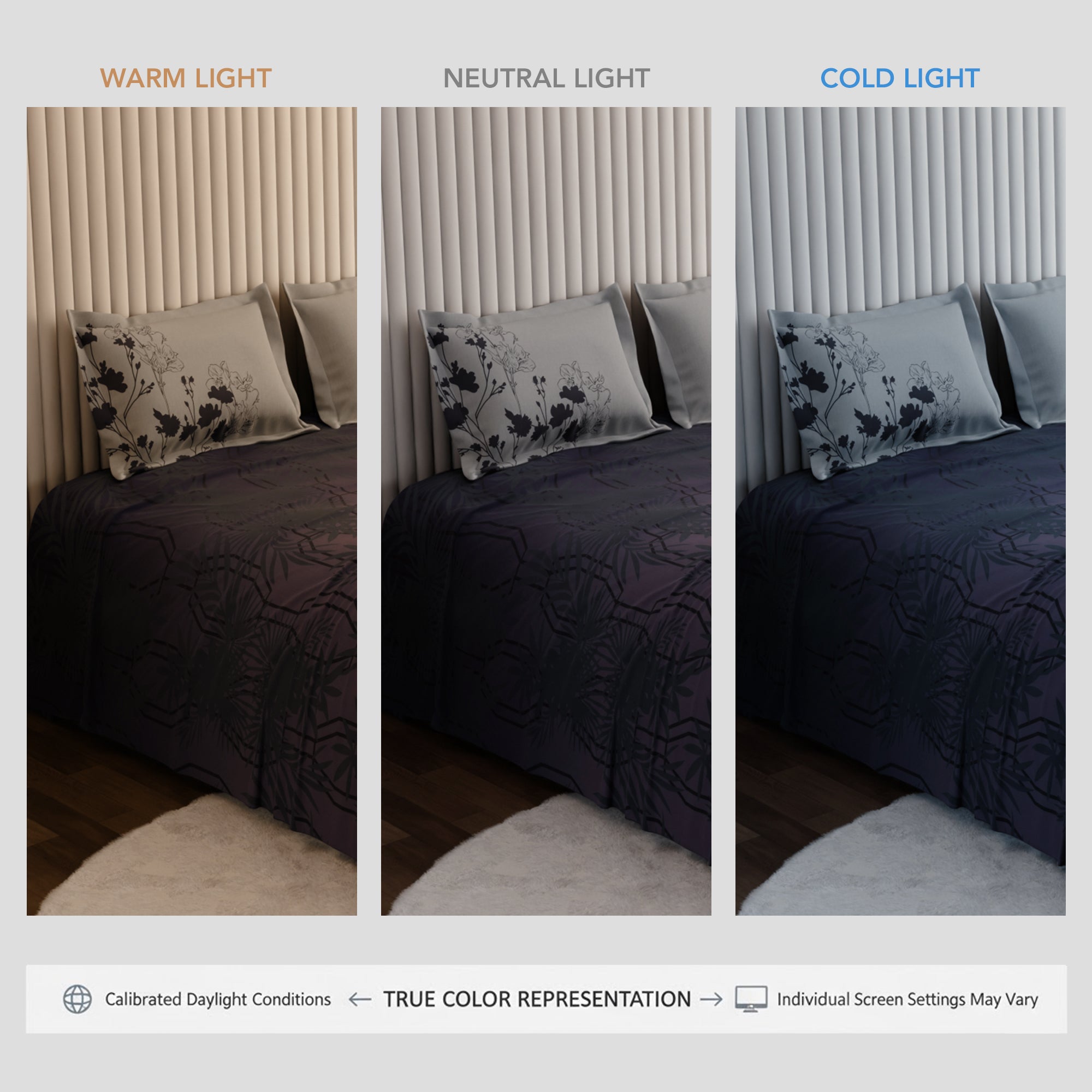 Orchid Canopy 100% Cotton Bedsheet Set