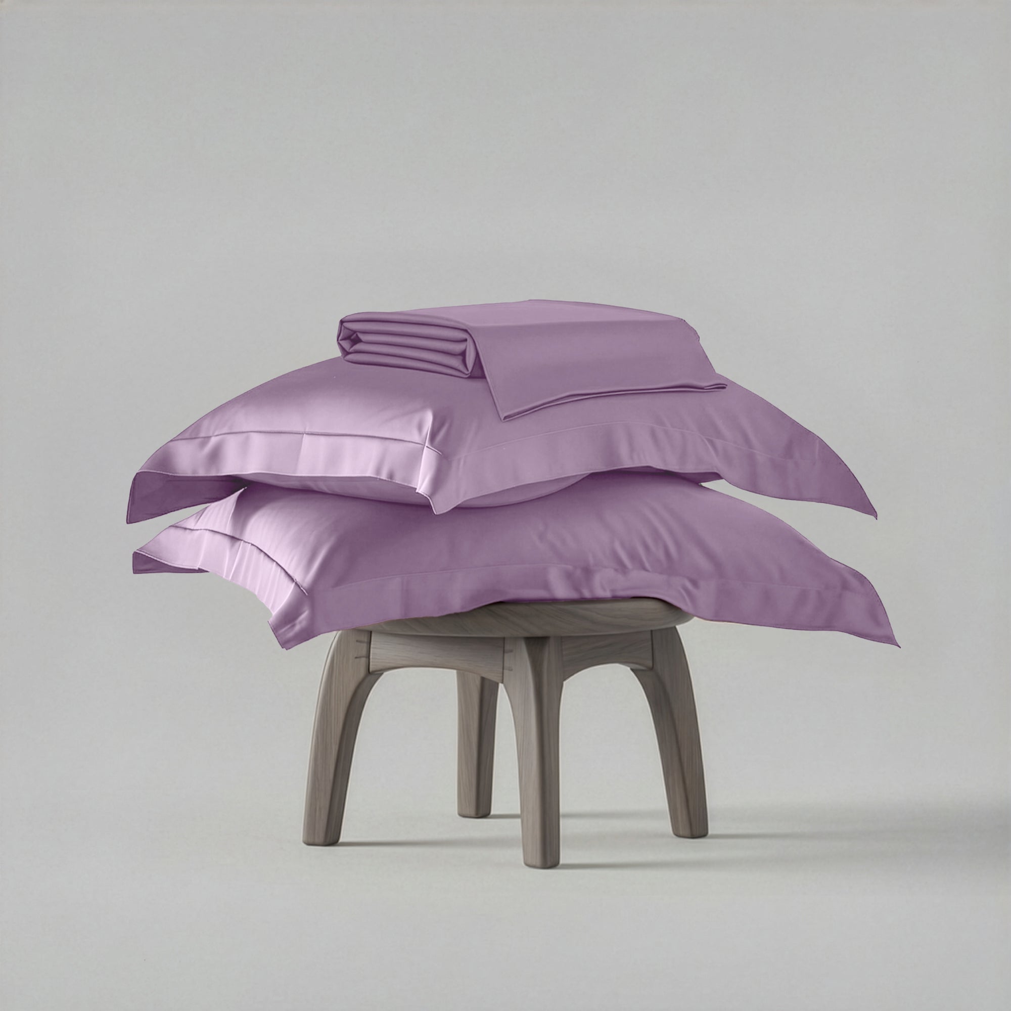 Lilac Affair Flat Double Bedsheet Set