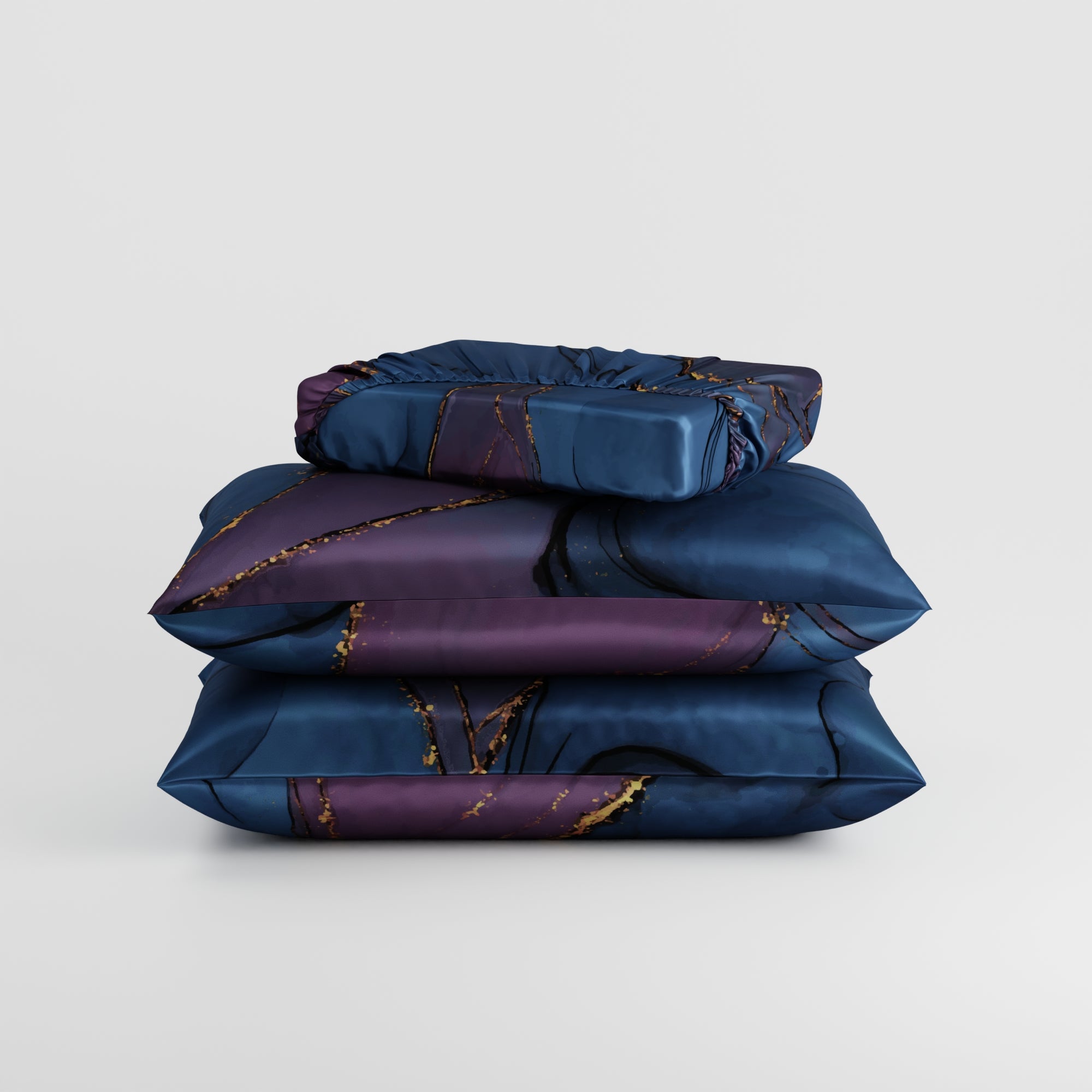 Whispers of the Cosmos Fitted Bedsheet Set