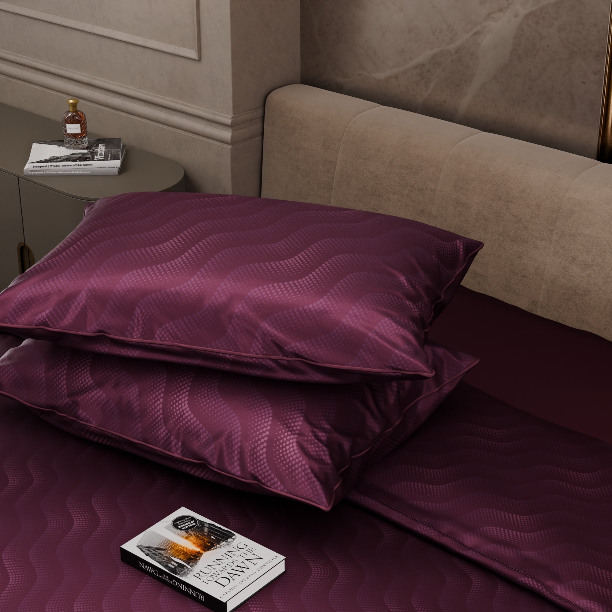 Burgundy Bliss Comforter