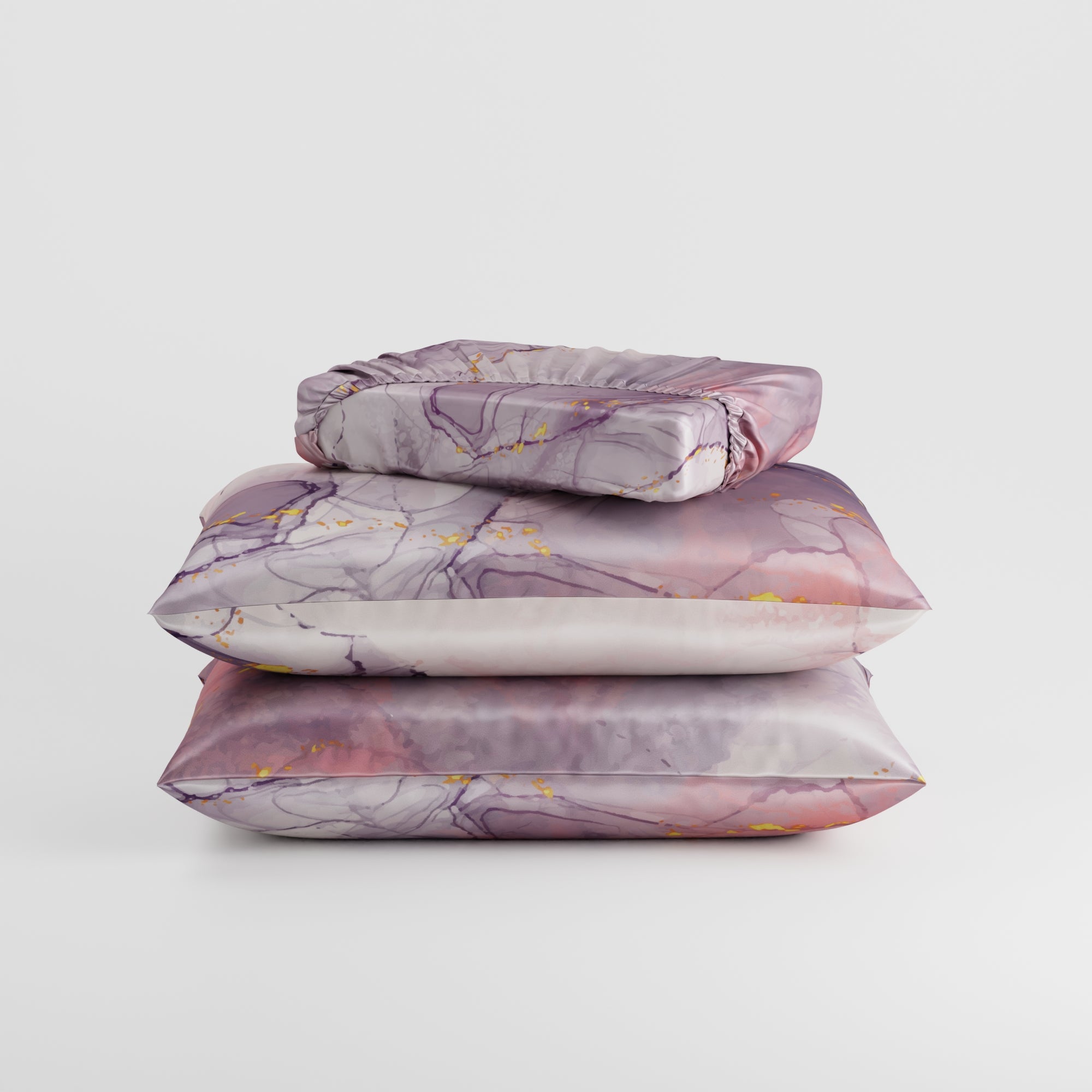 Beneath Lavender Skies Fitted Bedsheet Set