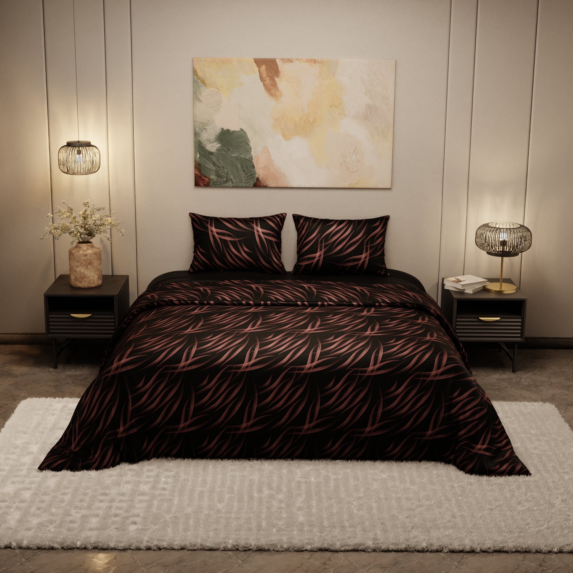Noir Rouge Comforter
