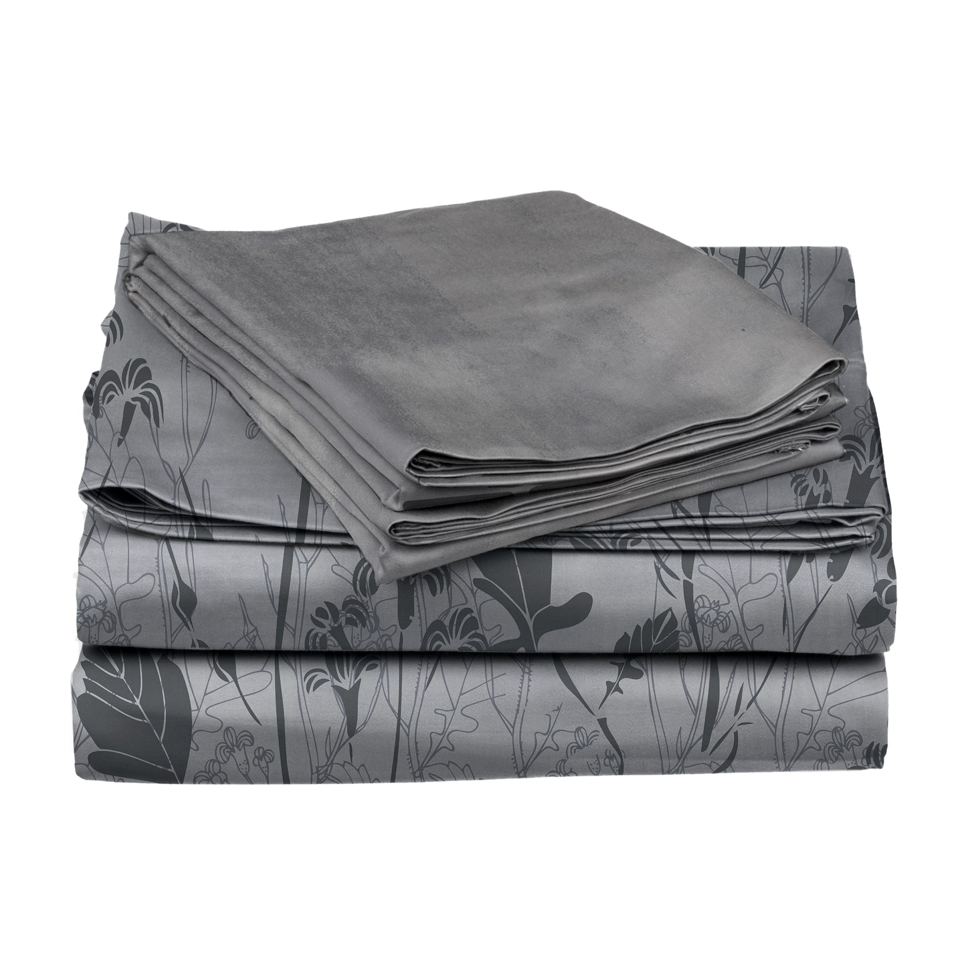 Mist Ivy 100% Cotton Bedsheet Set
