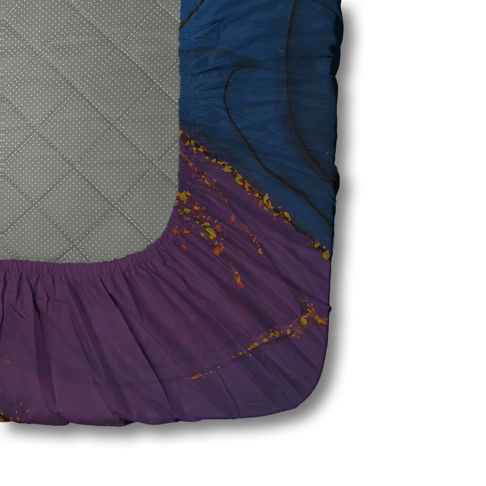 Whispers of the Cosmos Fitted Bedsheet Set