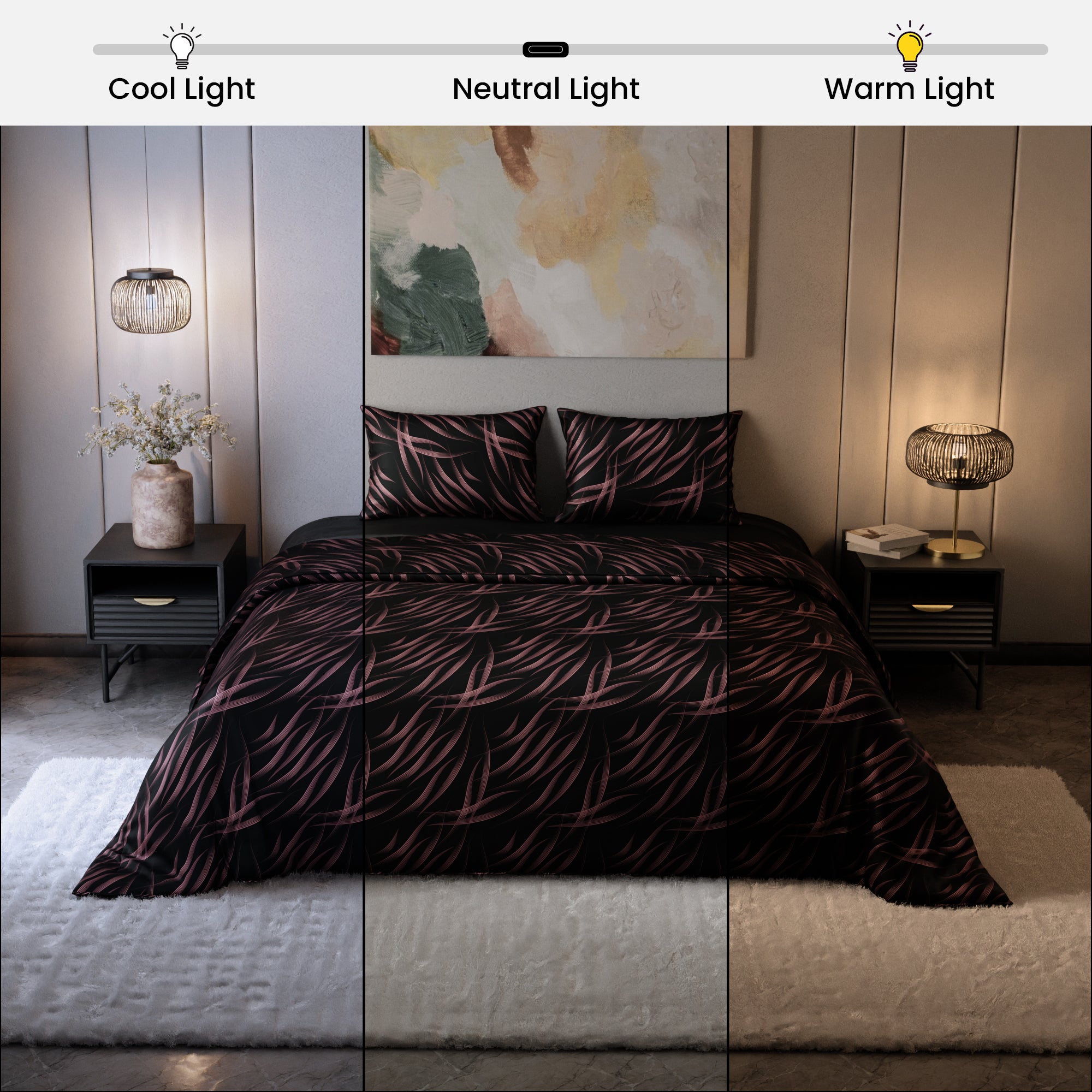 Noir Rouge Comforter