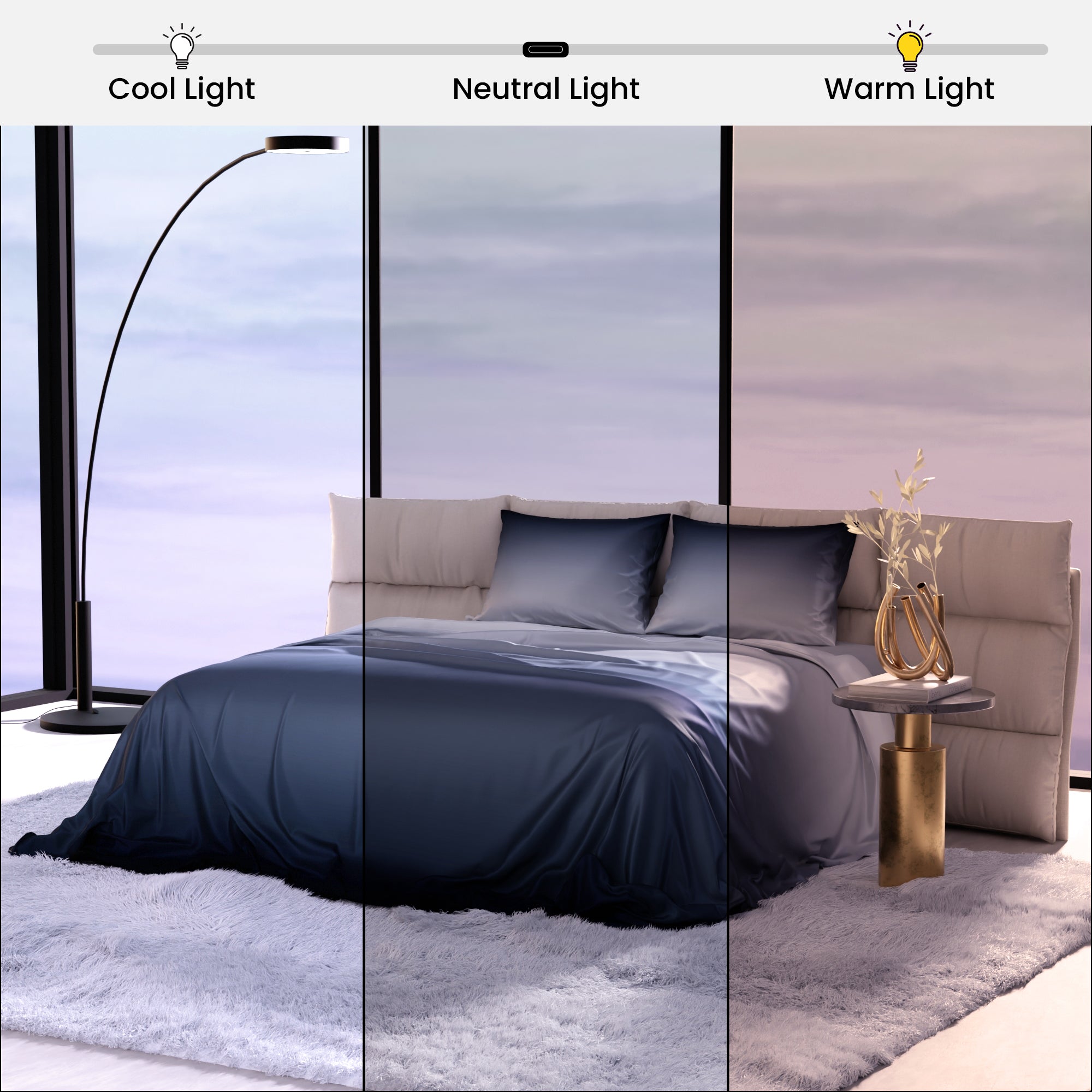 Moonlit Embrace Bedsheet Set