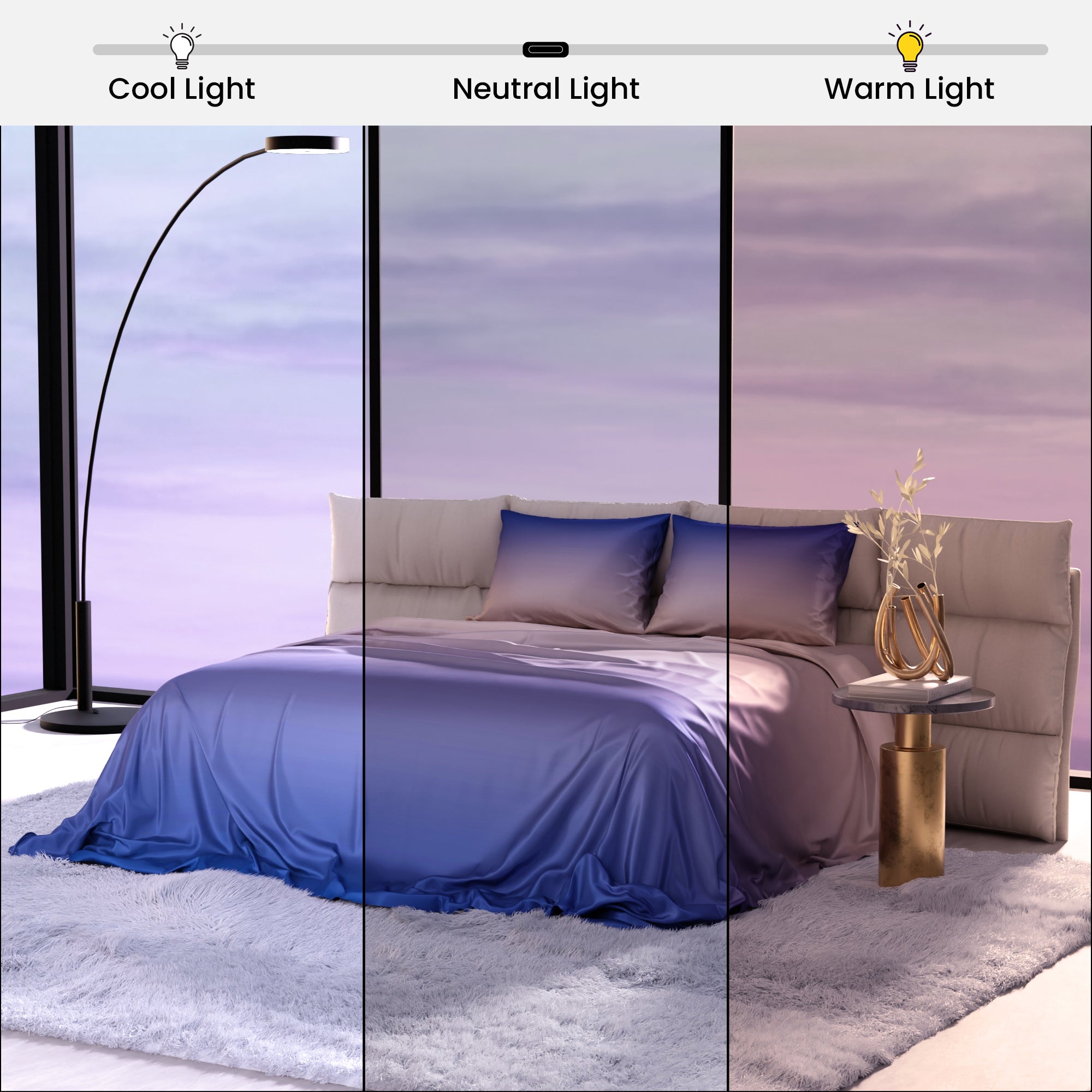 Evening Glow Bedsheet Set