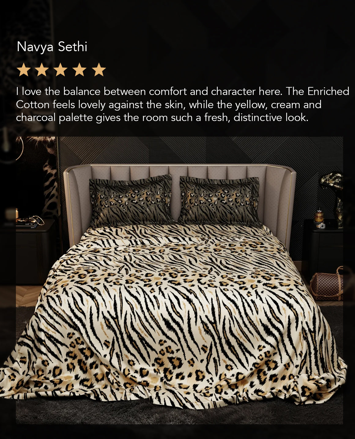 After the Hunt Enriched Cotton Bedsheet Set