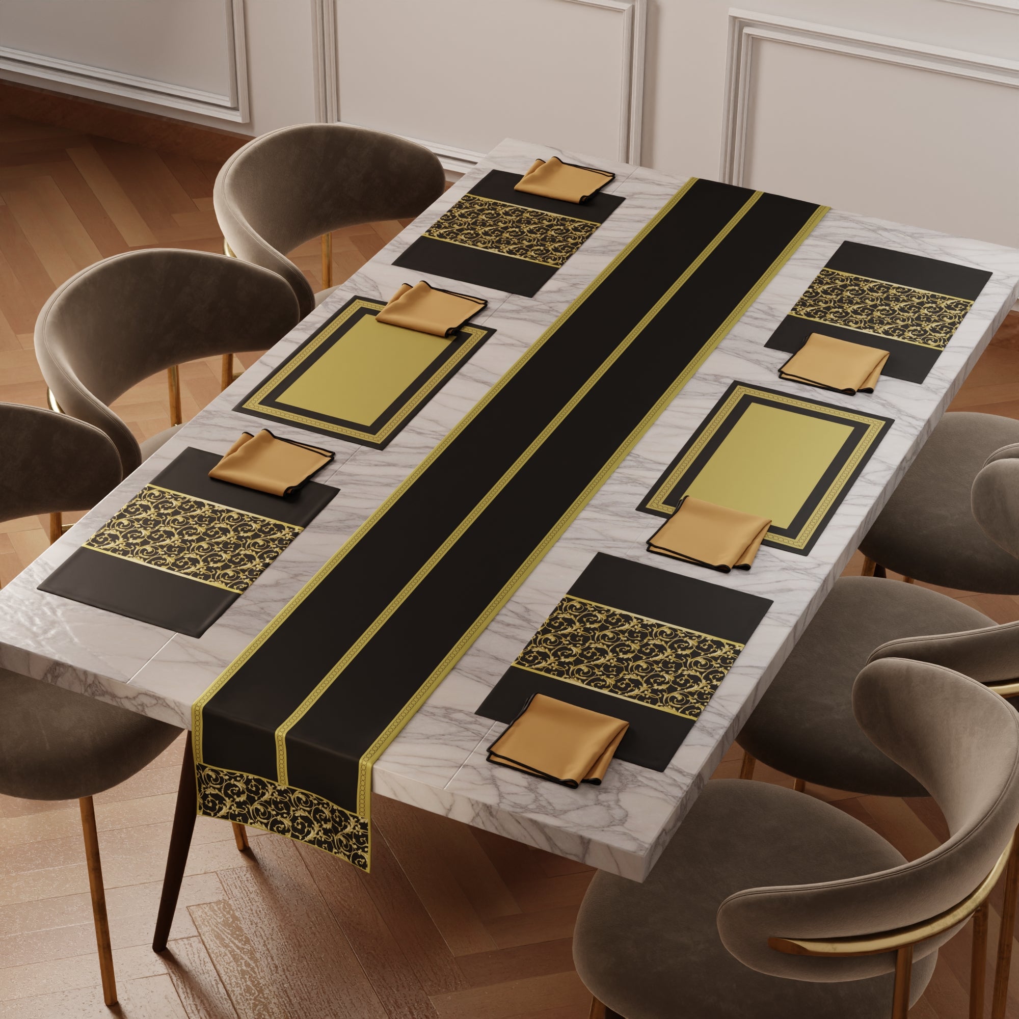 Truffle Elegance Table Linen Set
