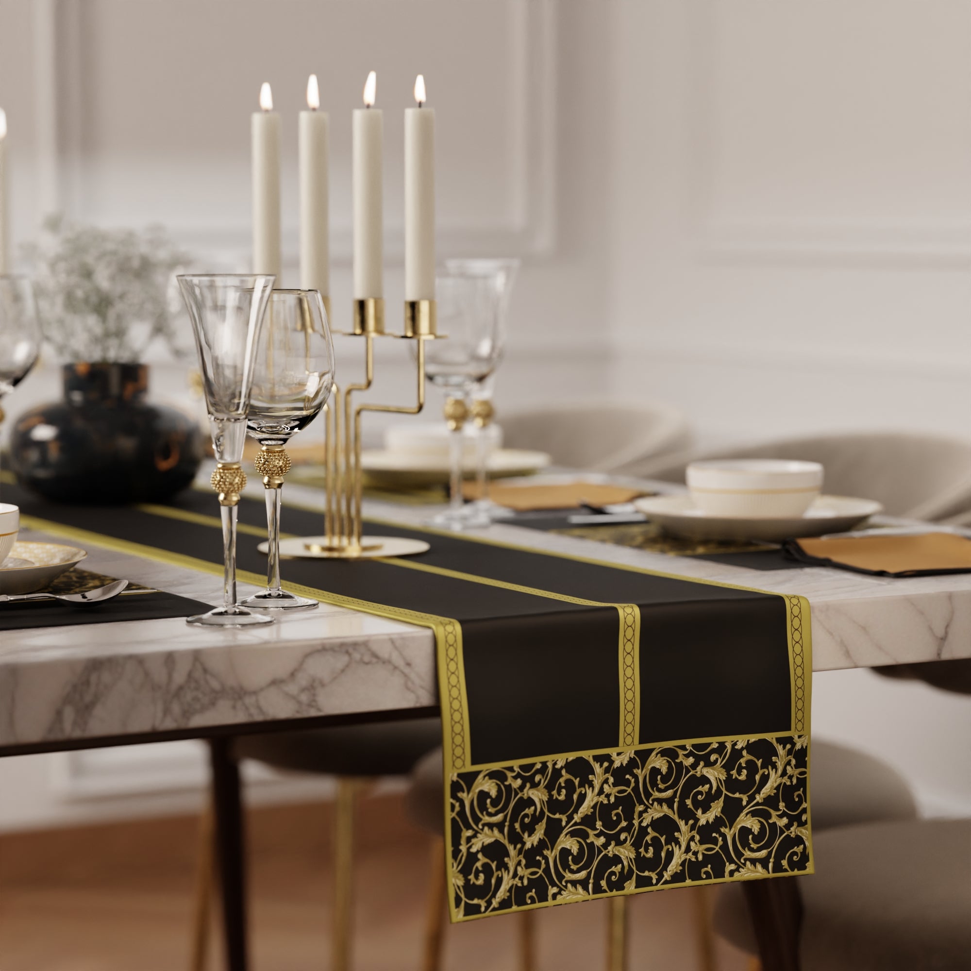 Truffle Elegance Table Linen Set