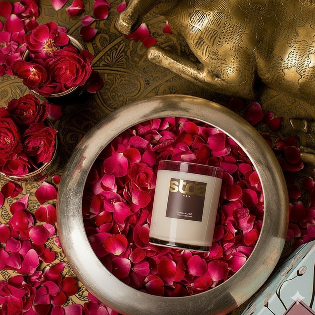 Vanilla Luxe Jar Candle with Lid