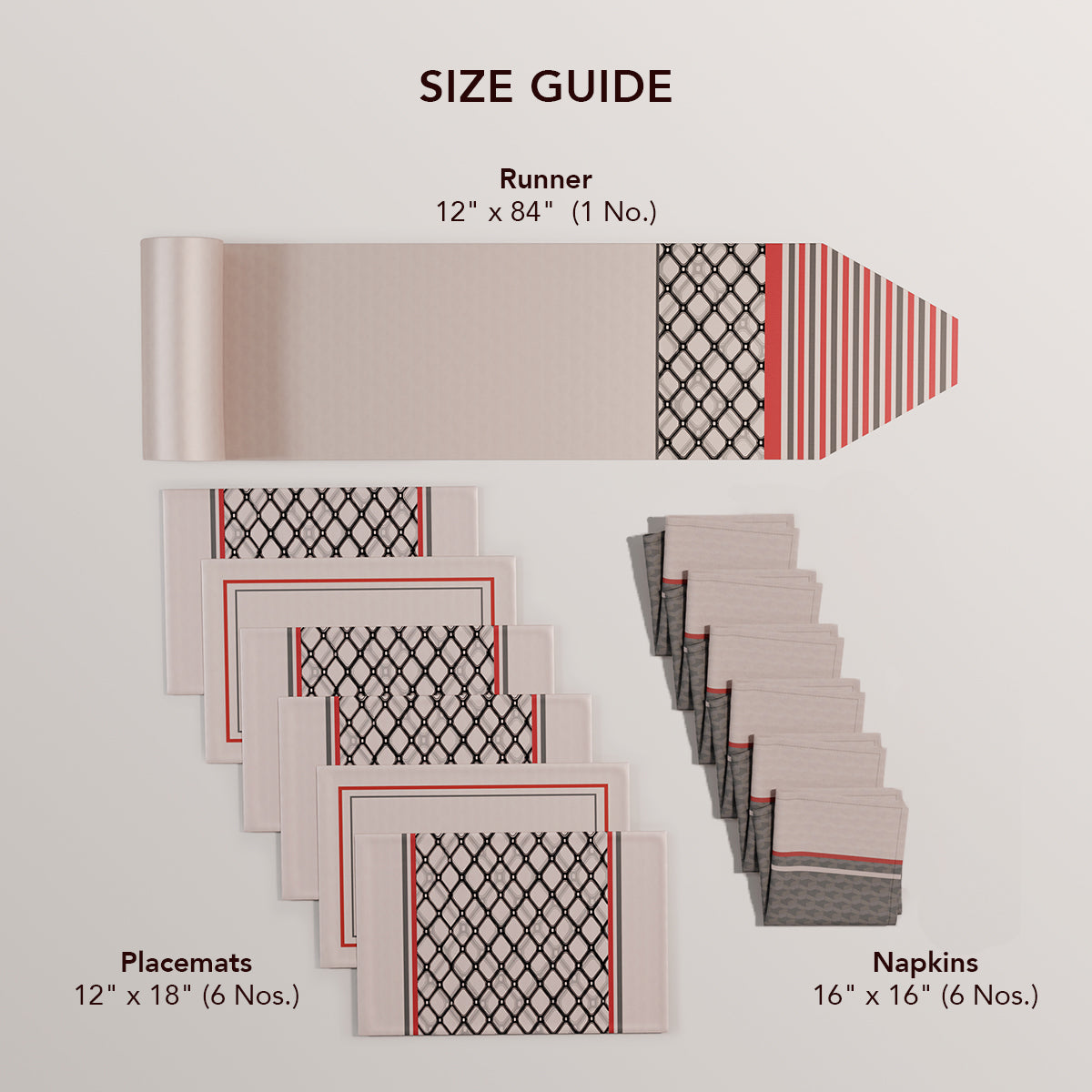 Rosewood Revelry Table Linen Set