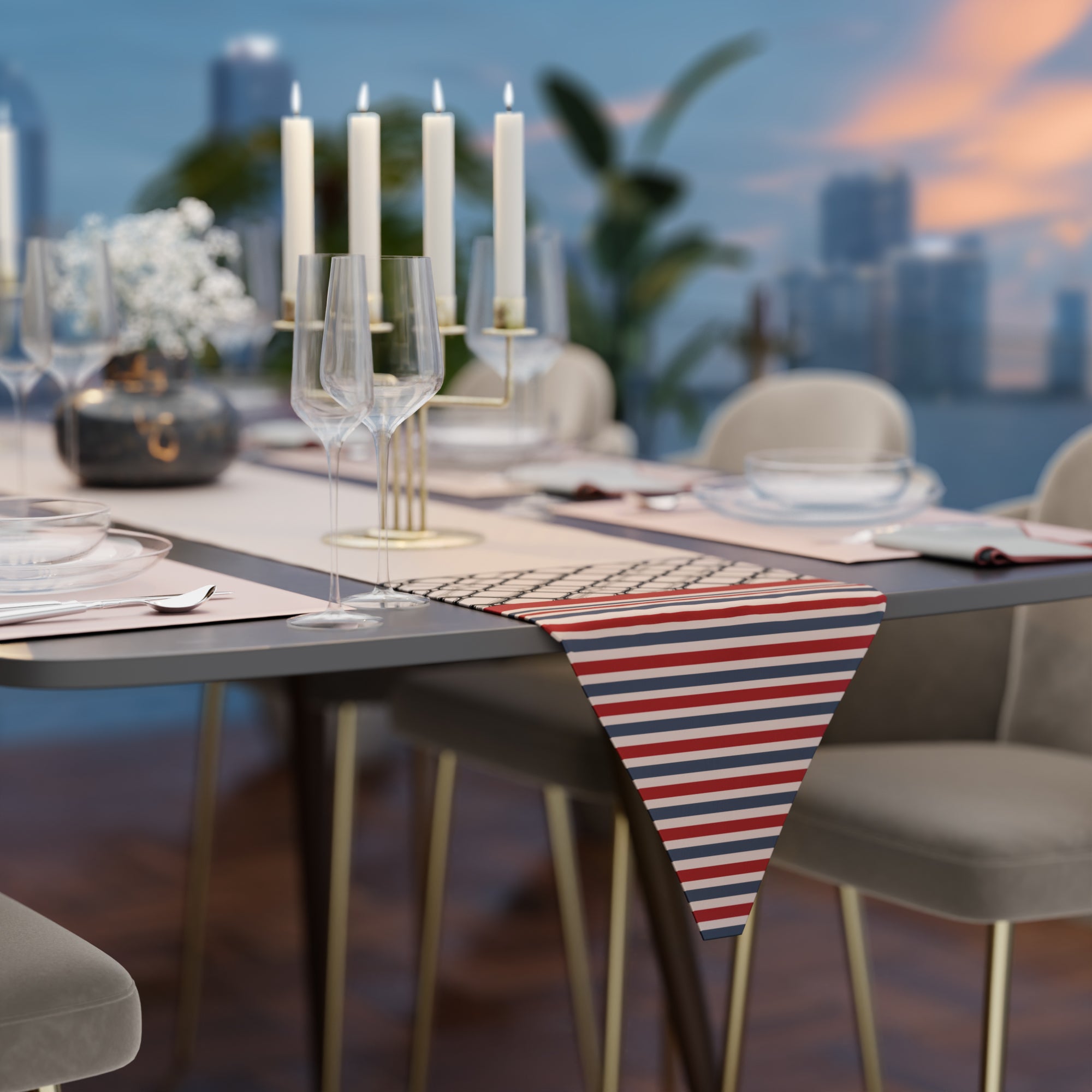 Rosewood Revelry Table Linen Set