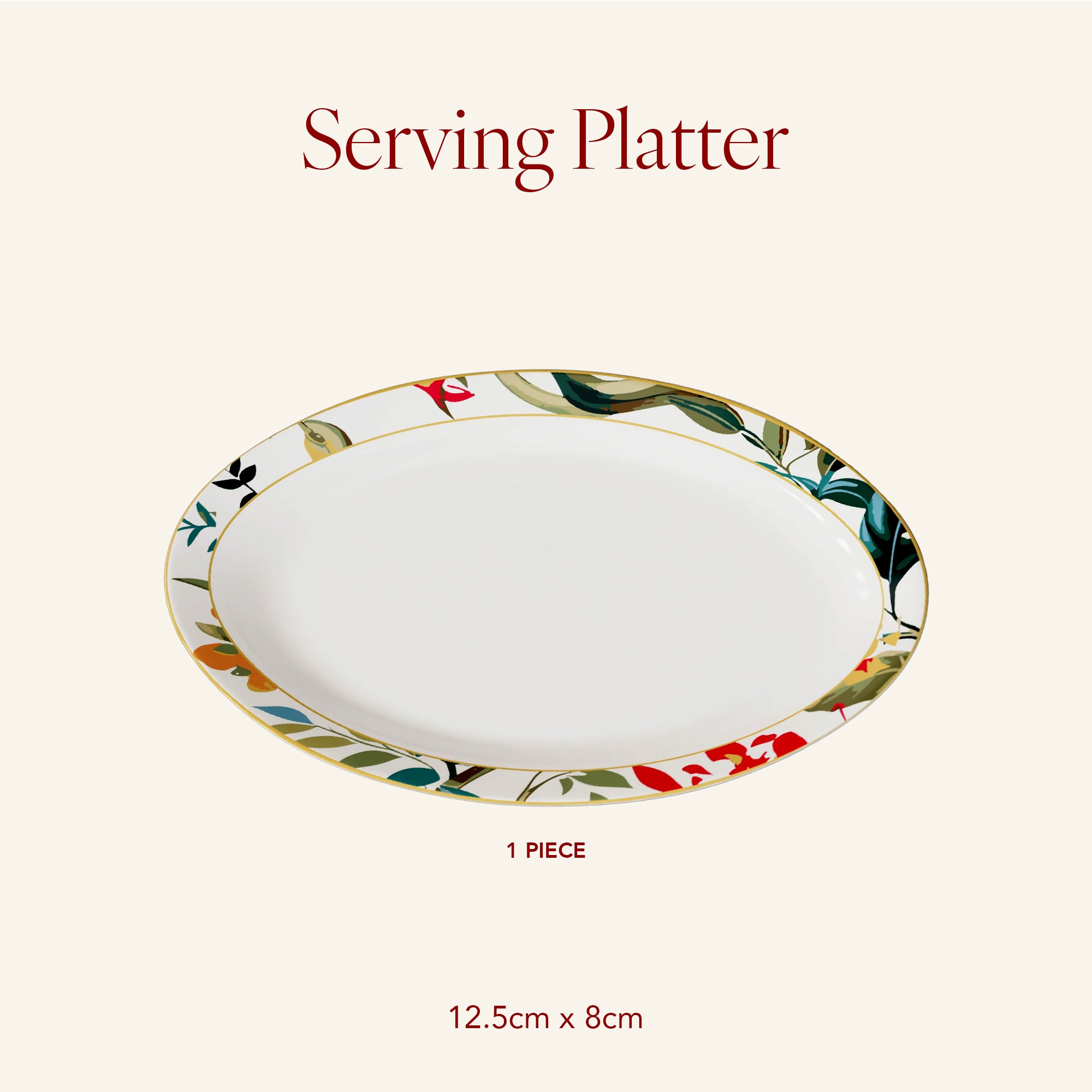 Chantilly Evening - 1 pc Serving Platter