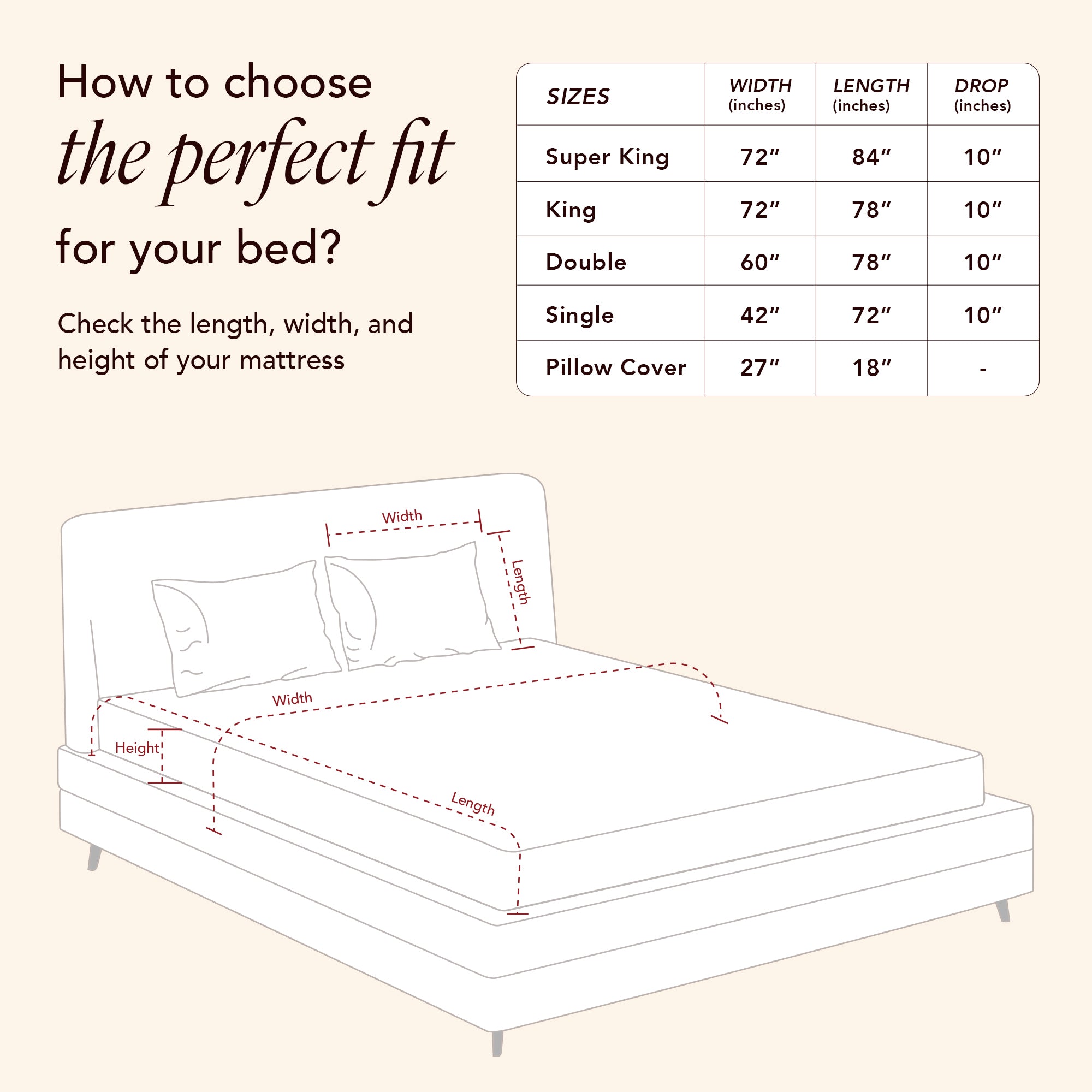 Melted Caramel Fitted Bedsheet Set