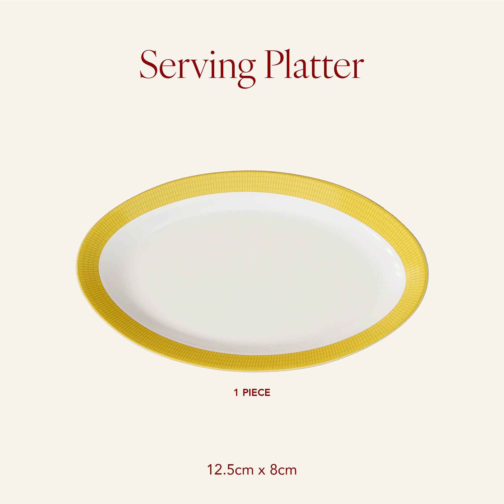Marseille Mood - 1 pc Serving Platter
