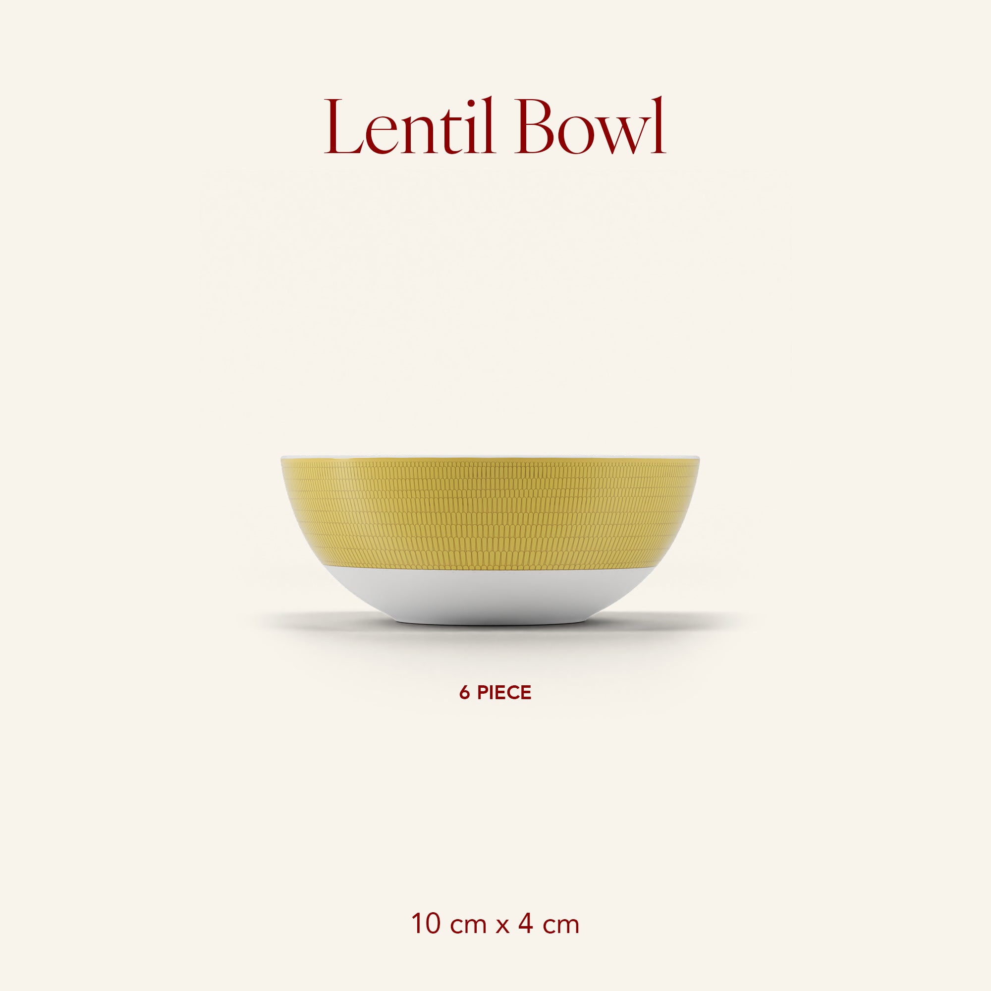 Marseille Mood - 6pc Lentil Bowl Set