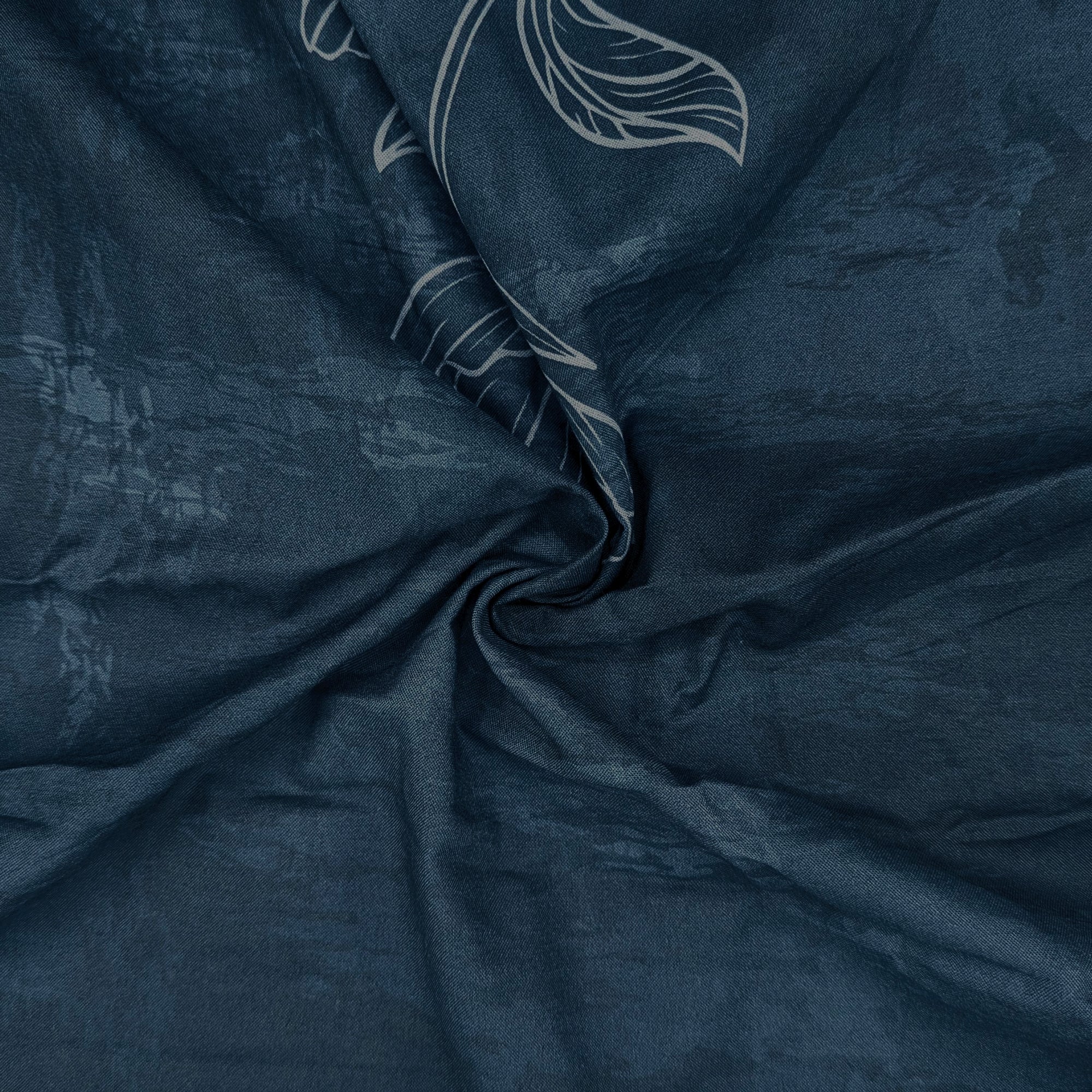 Blue Patina 100% Cotton Bedsheet Set