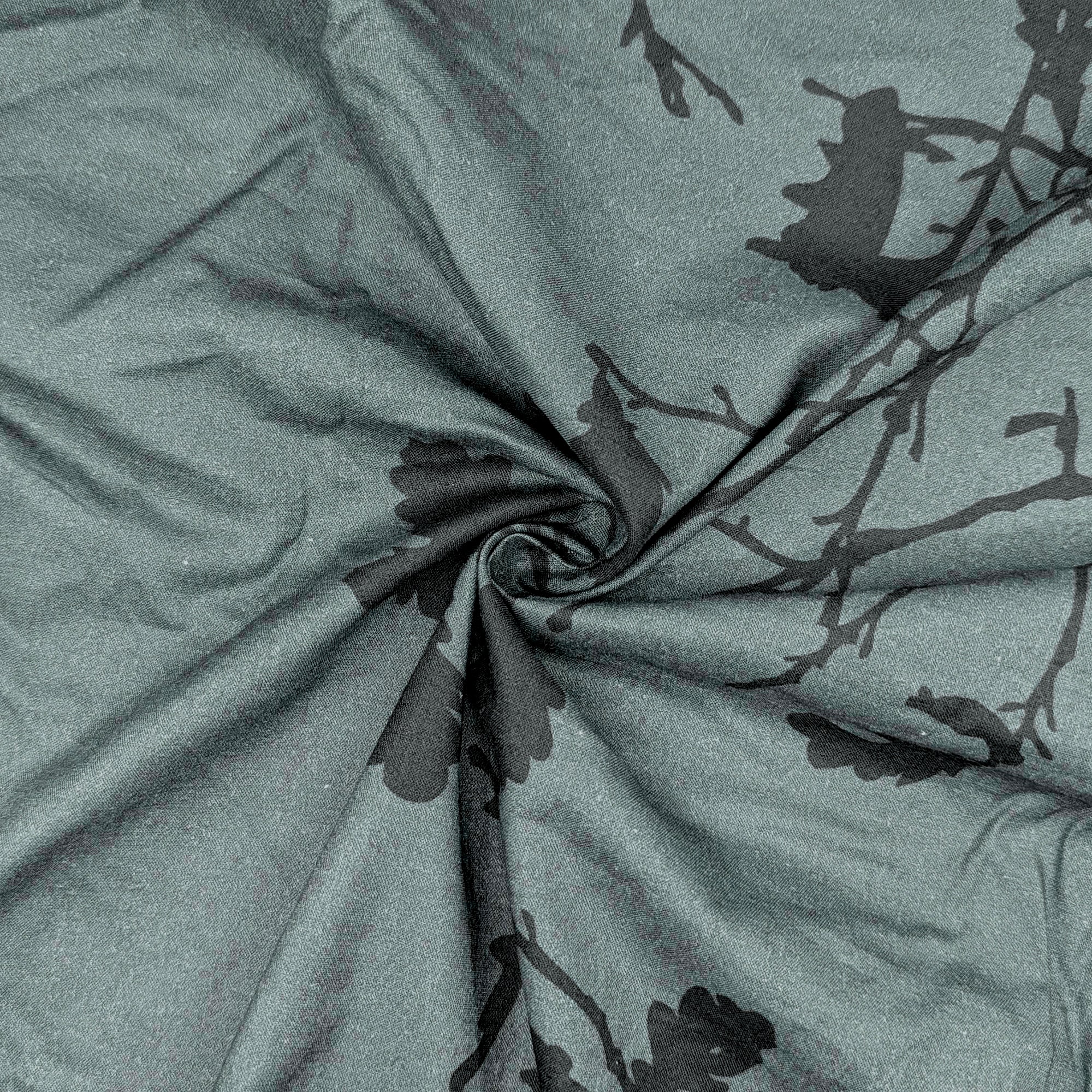 Teal Perch 100% Cotton Bedsheet Set