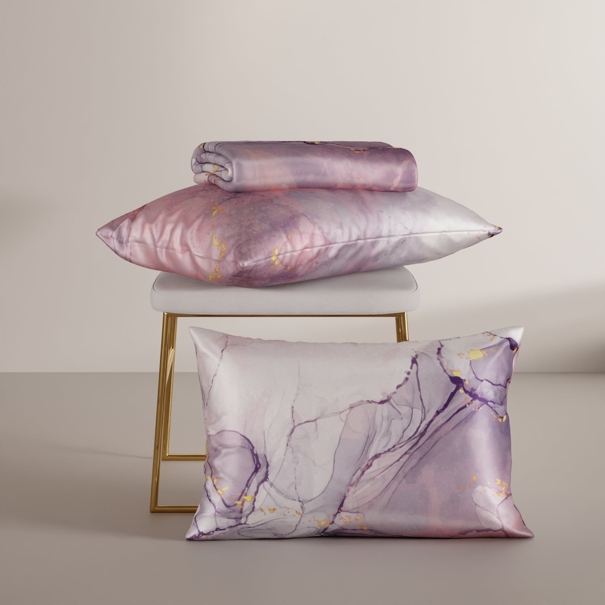 Beneath Lavender Skies Bedsheet Set