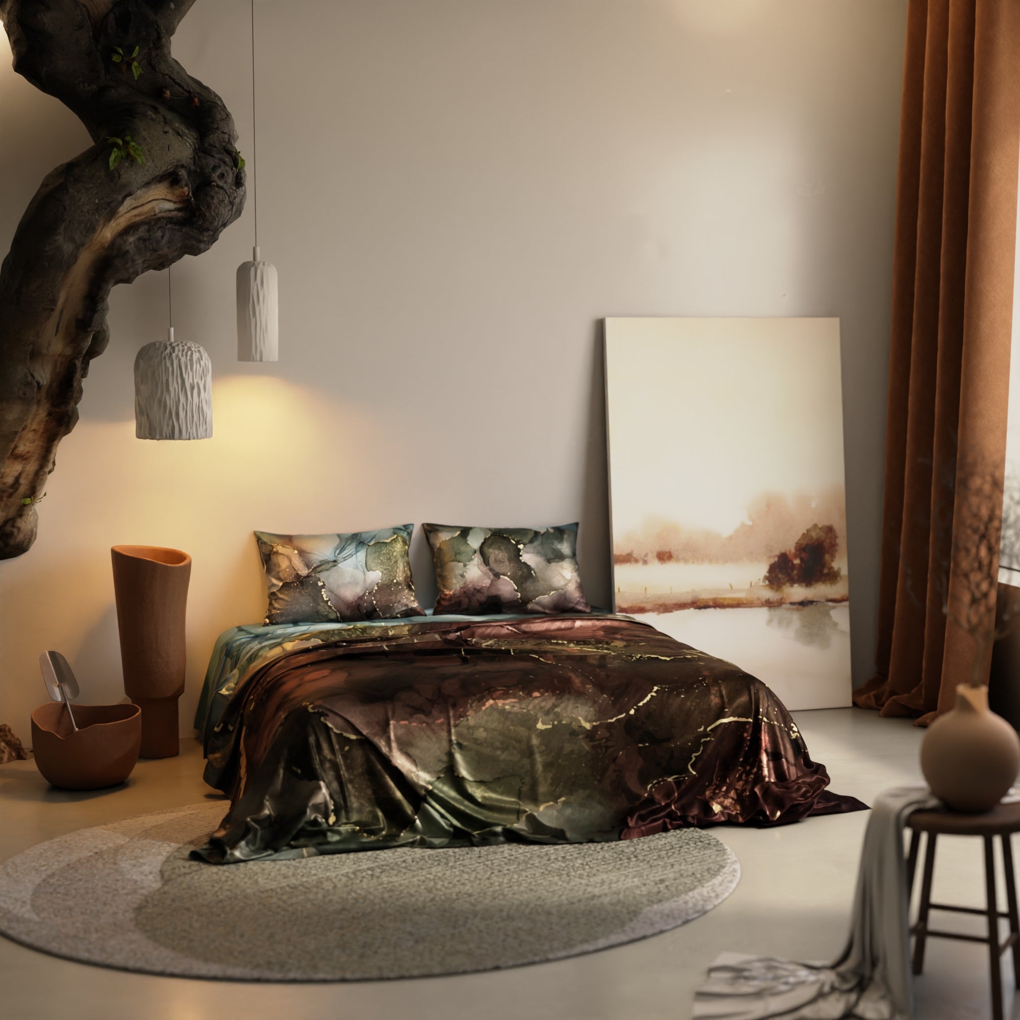 Dance of the Forest Bedsheet Set