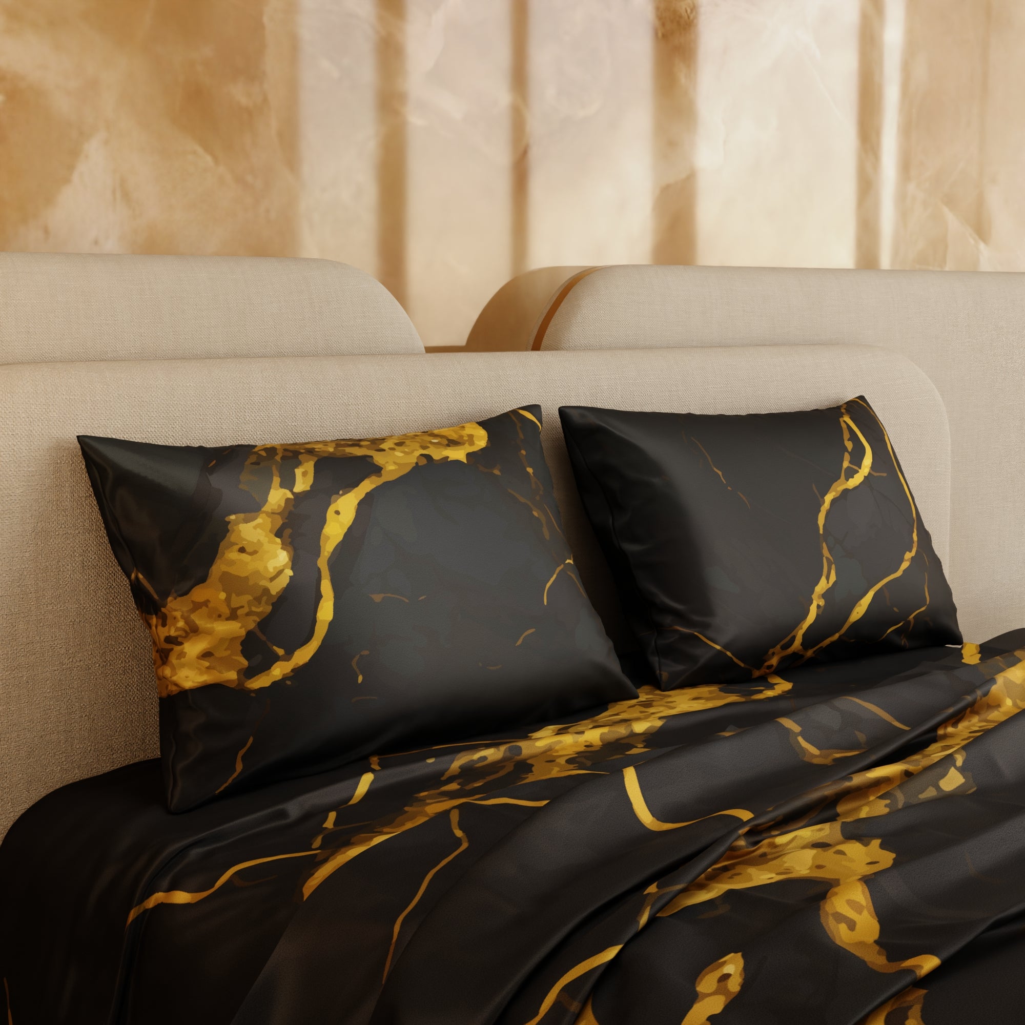 Embers in the Dark King Bedsheet Set