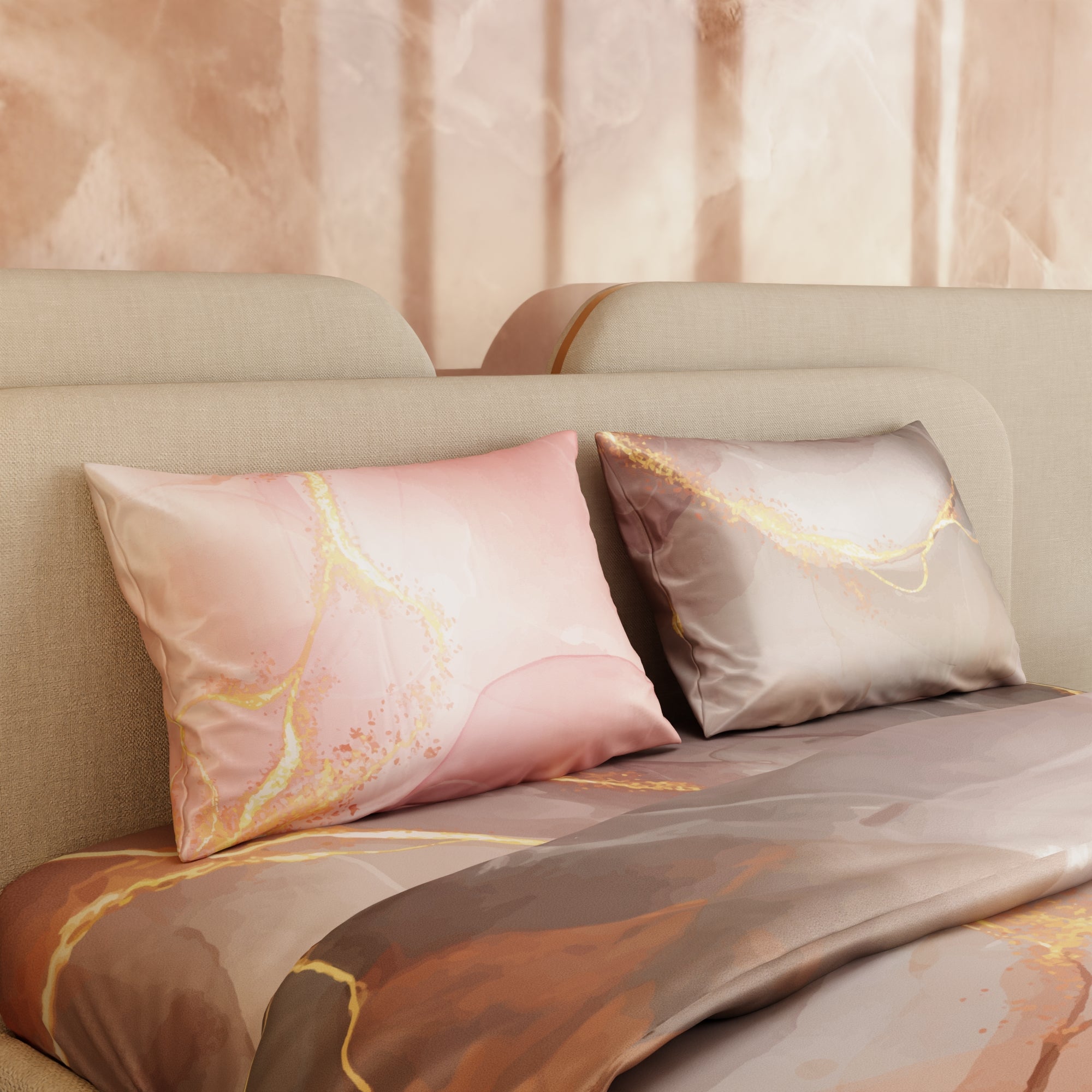 Dawn’s Brushstroke Comforter