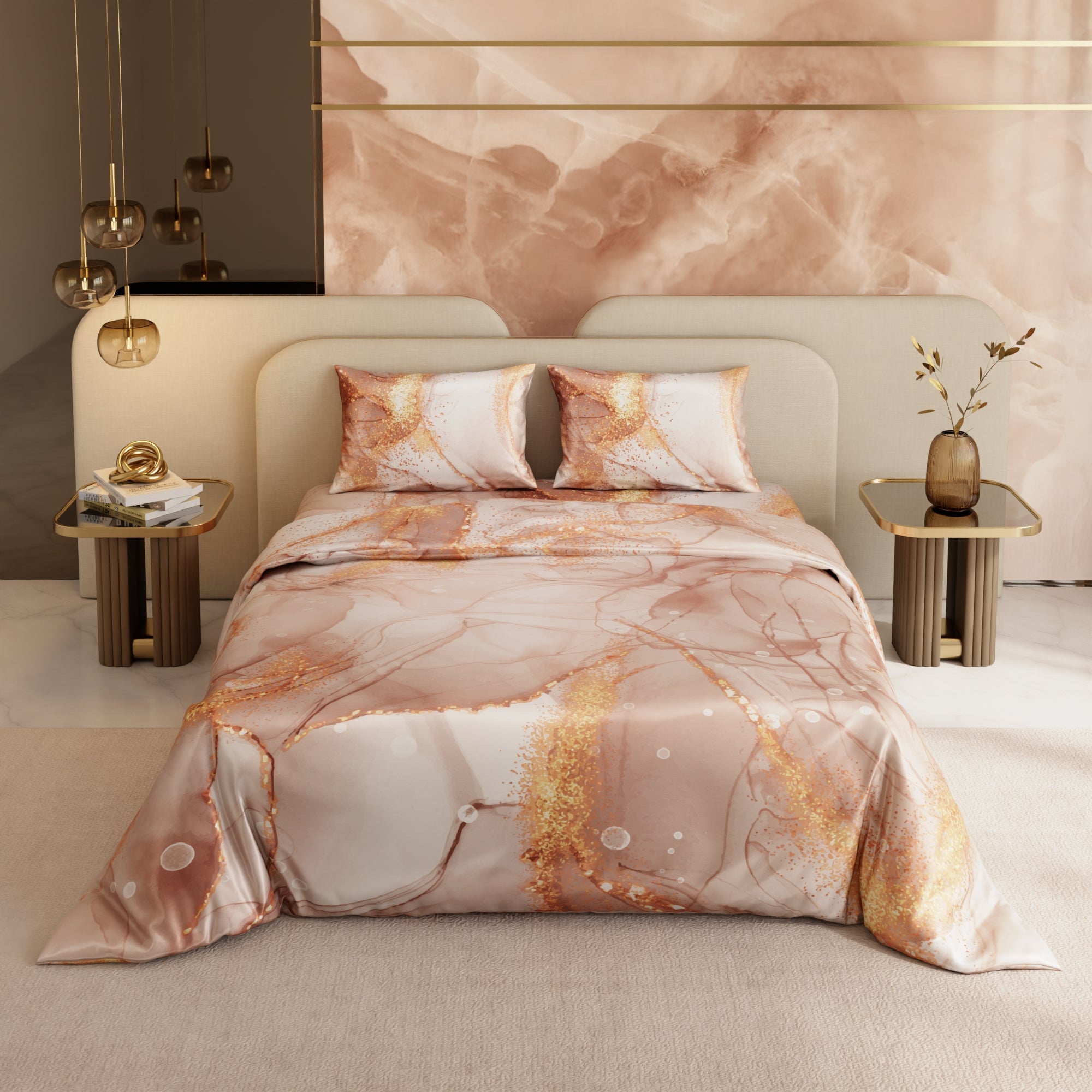 Serenade in Champagne Comforter