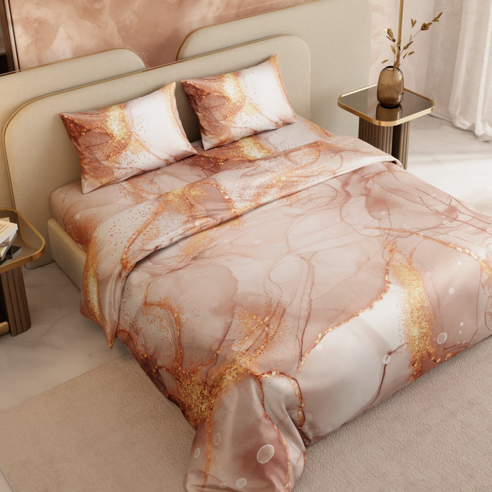 Serenade in Champagne Comforter
