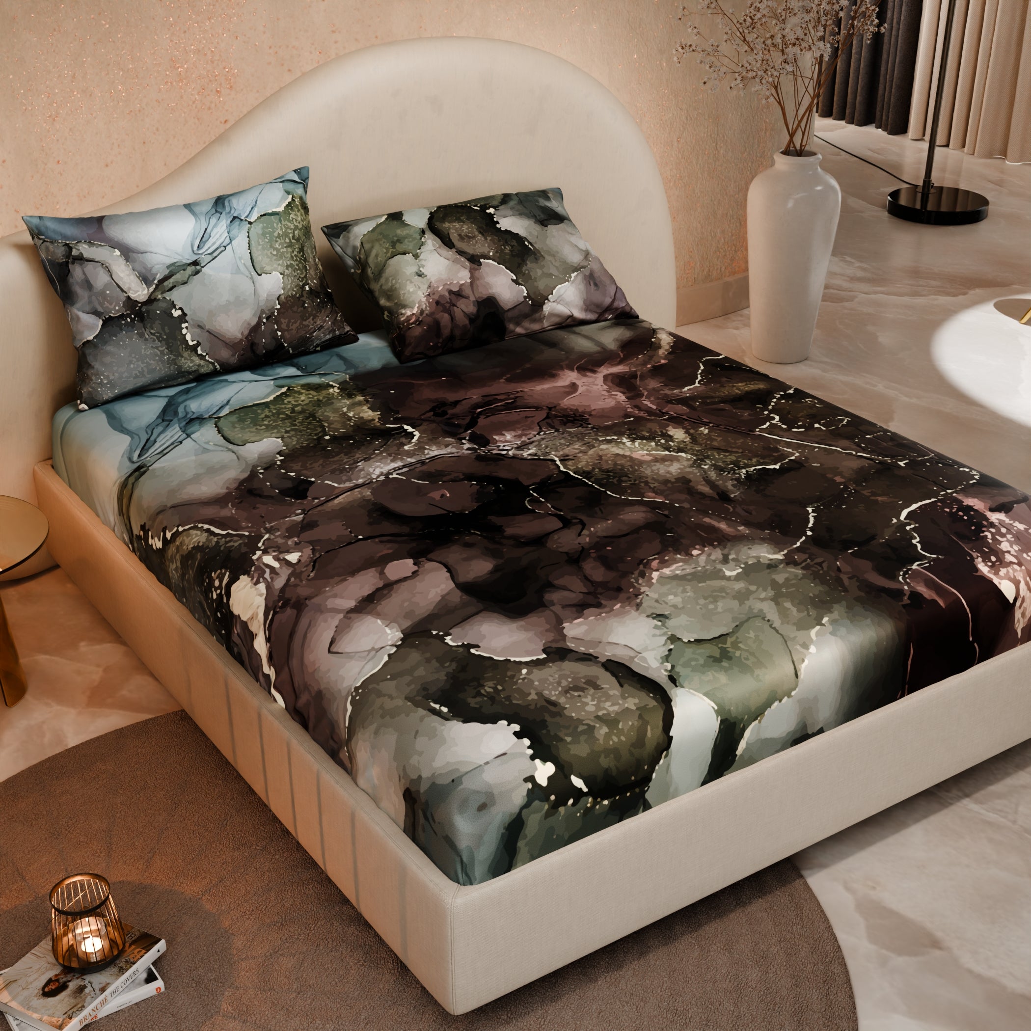 Dance of the Forest Fitted Bedsheet Set