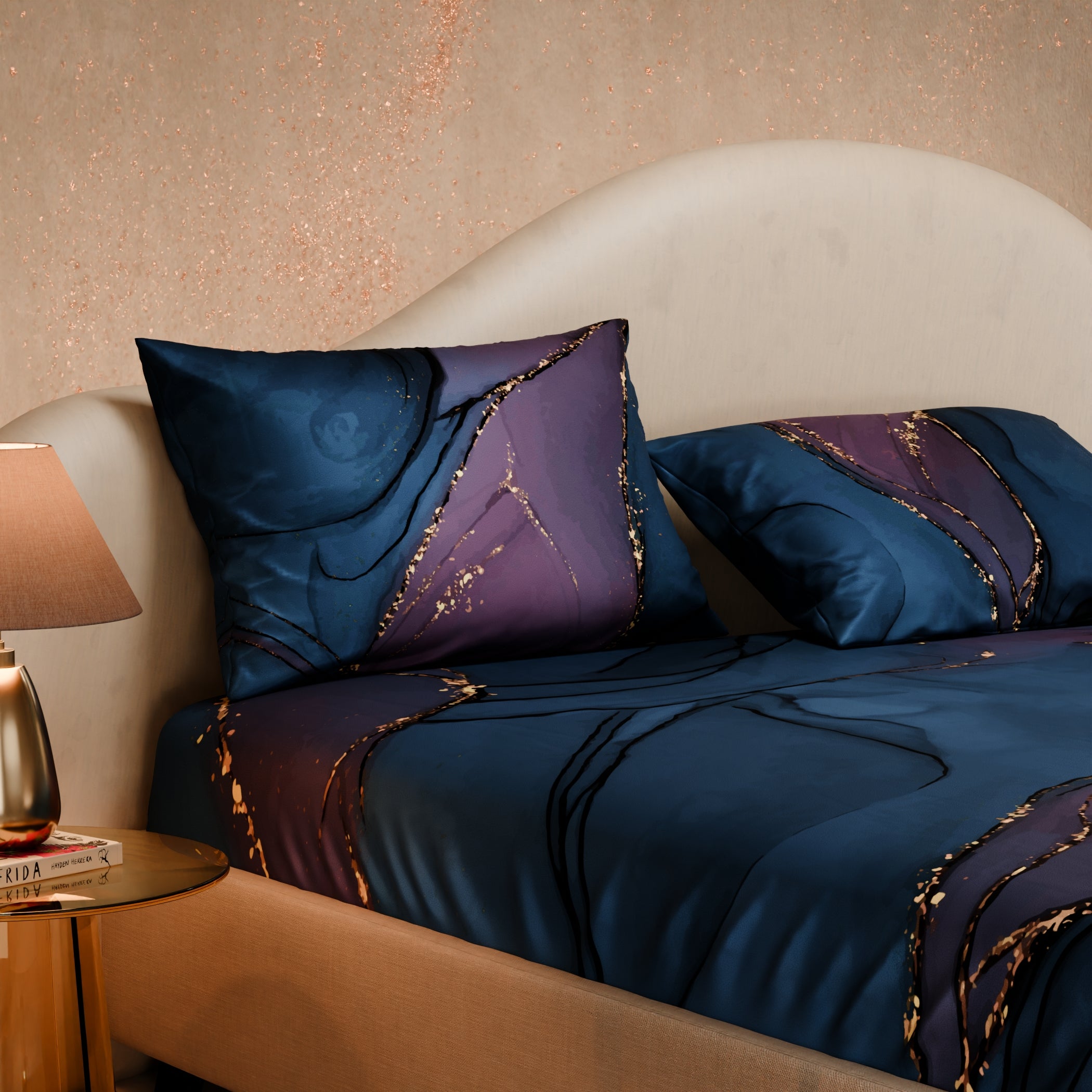 Whispers of the Cosmos Fitted Bedsheet Set