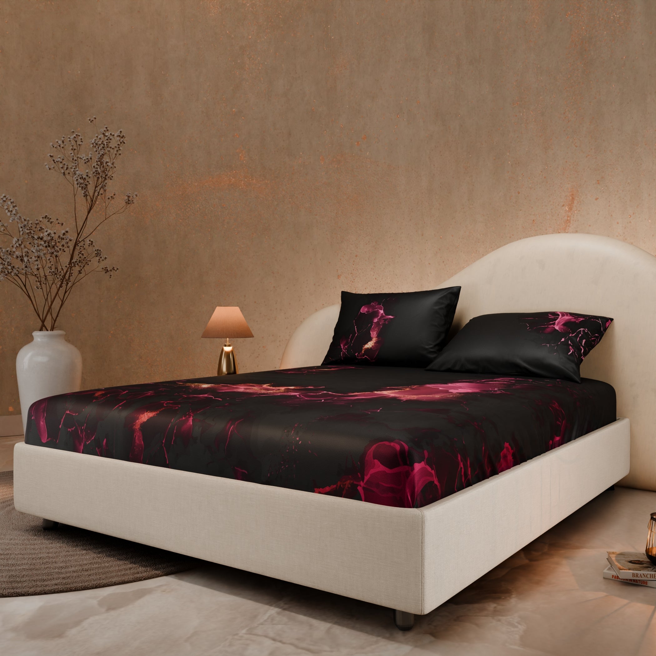 Shadows of the Flame Fitted Bedsheet Set