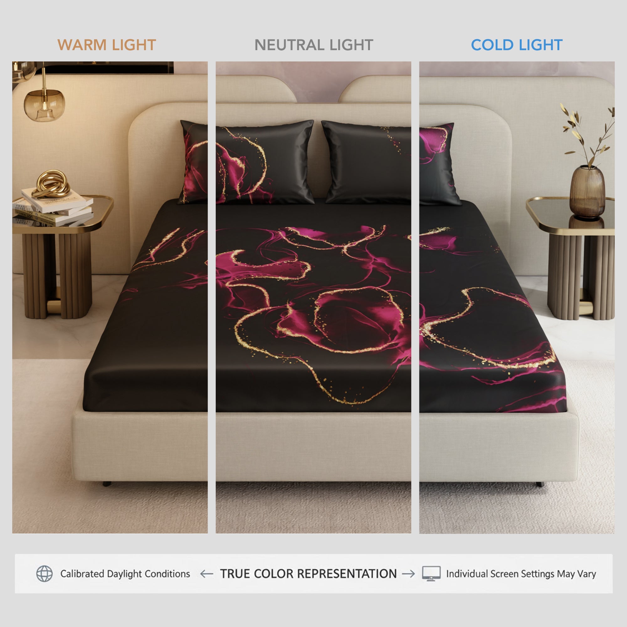 Bloom of Eternity Fitted Bedsheet Set