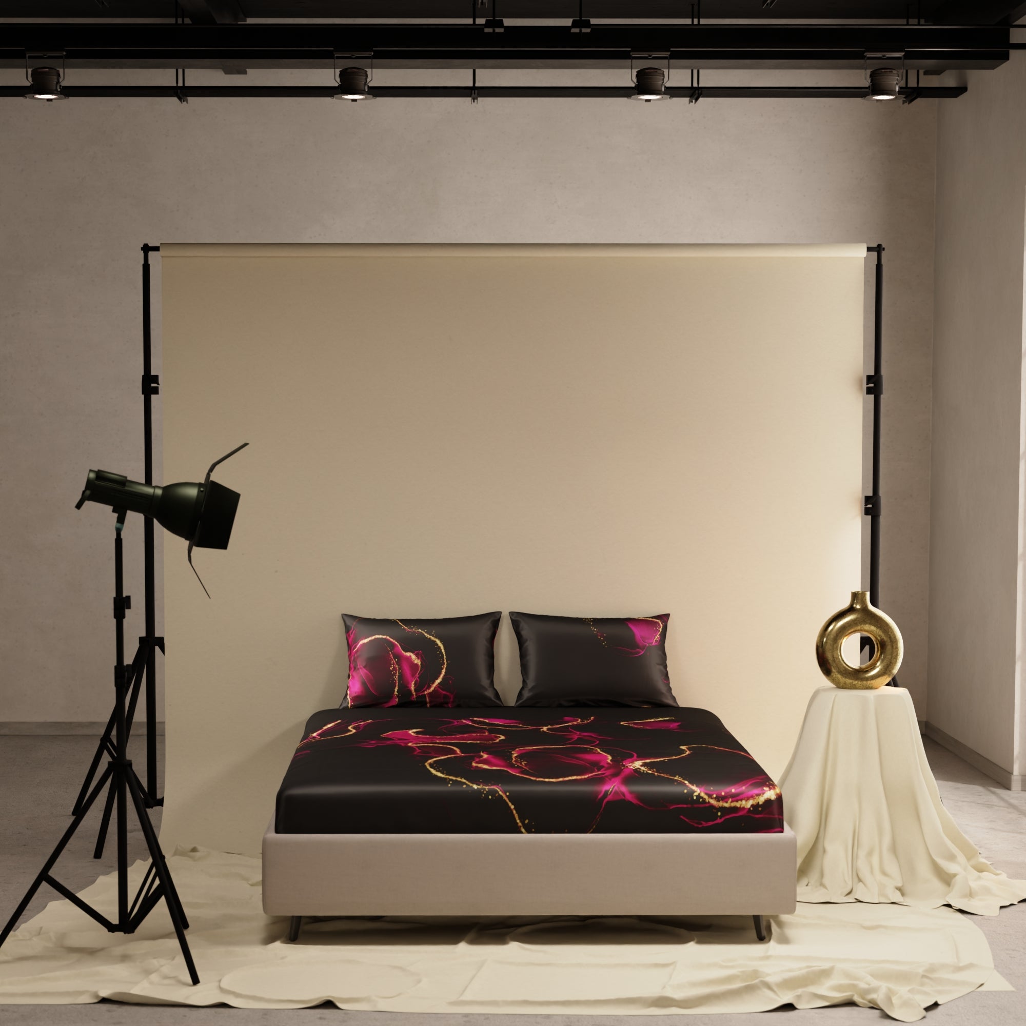 Bloom of Eternity Fitted Bedsheet Set