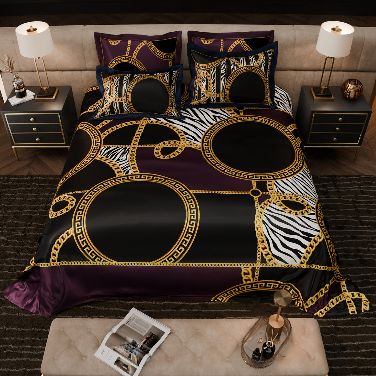 The Socialite UltraSatin Bedsheet Set