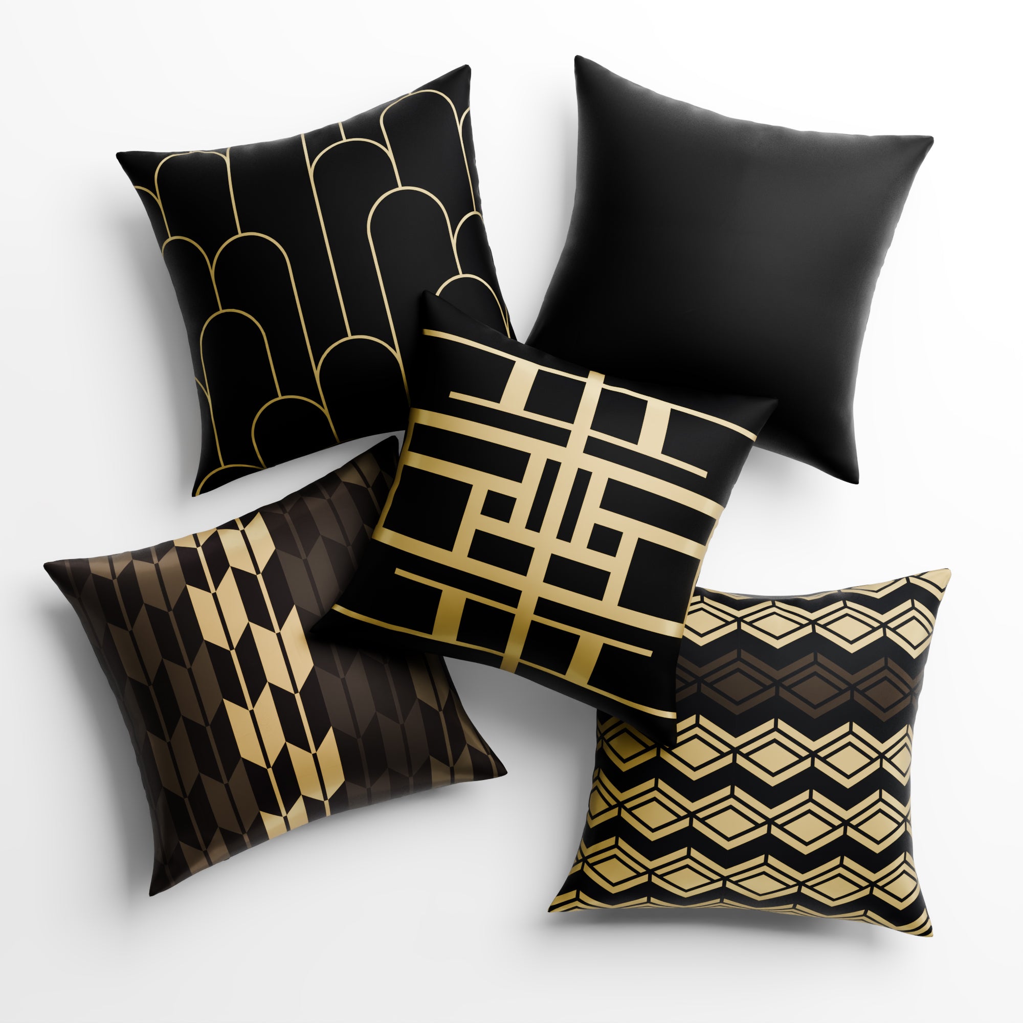 Anastasia’s Heirloom Cushion Cover 5 Pc Set