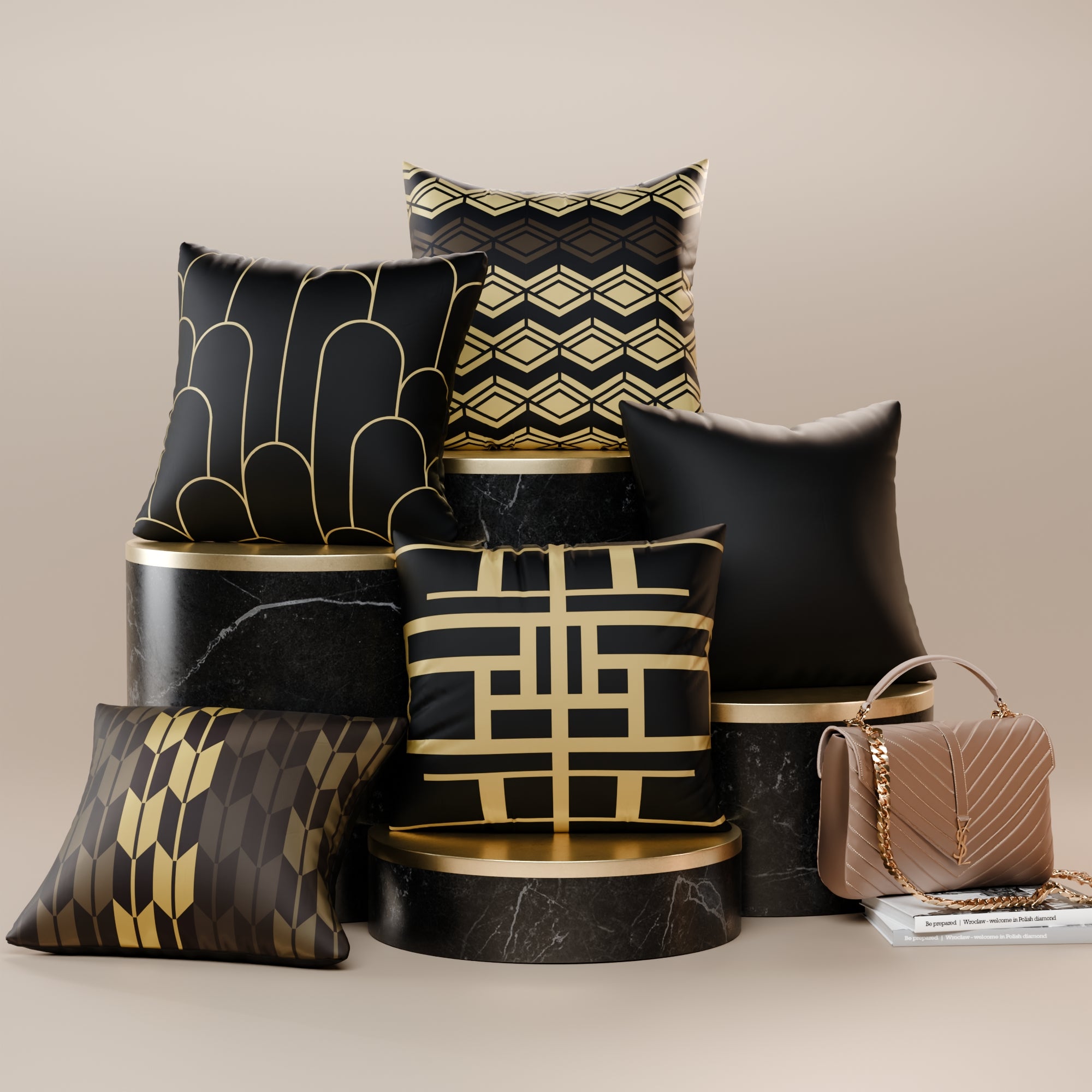 Anastasia’s Heirloom Cushion Cover 5 Pc Set