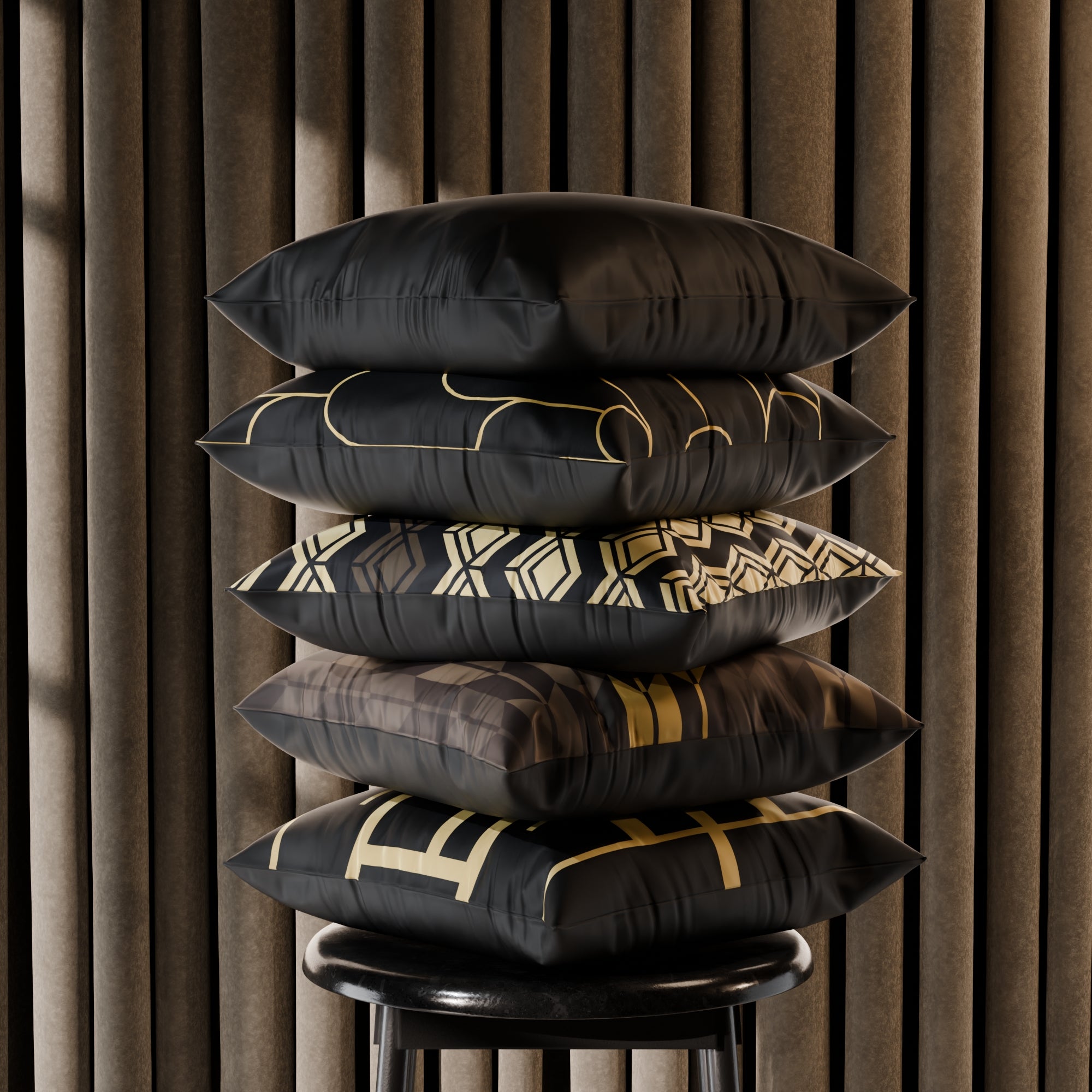 Anastasia’s Heirloom Cushion Cover 5 Pc Set