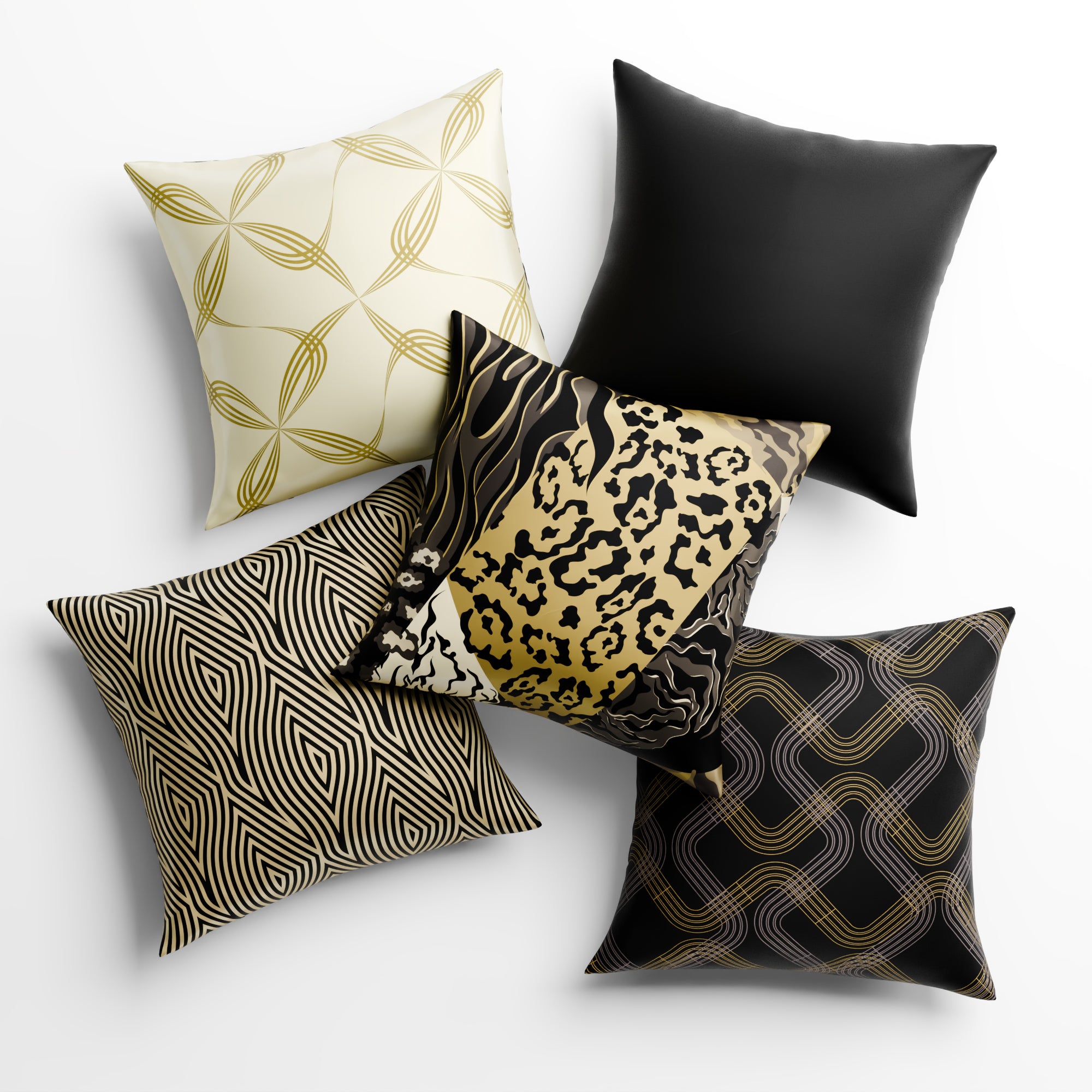 Anastasia’s Sovereign Cushion Cover 5 Pc Set
