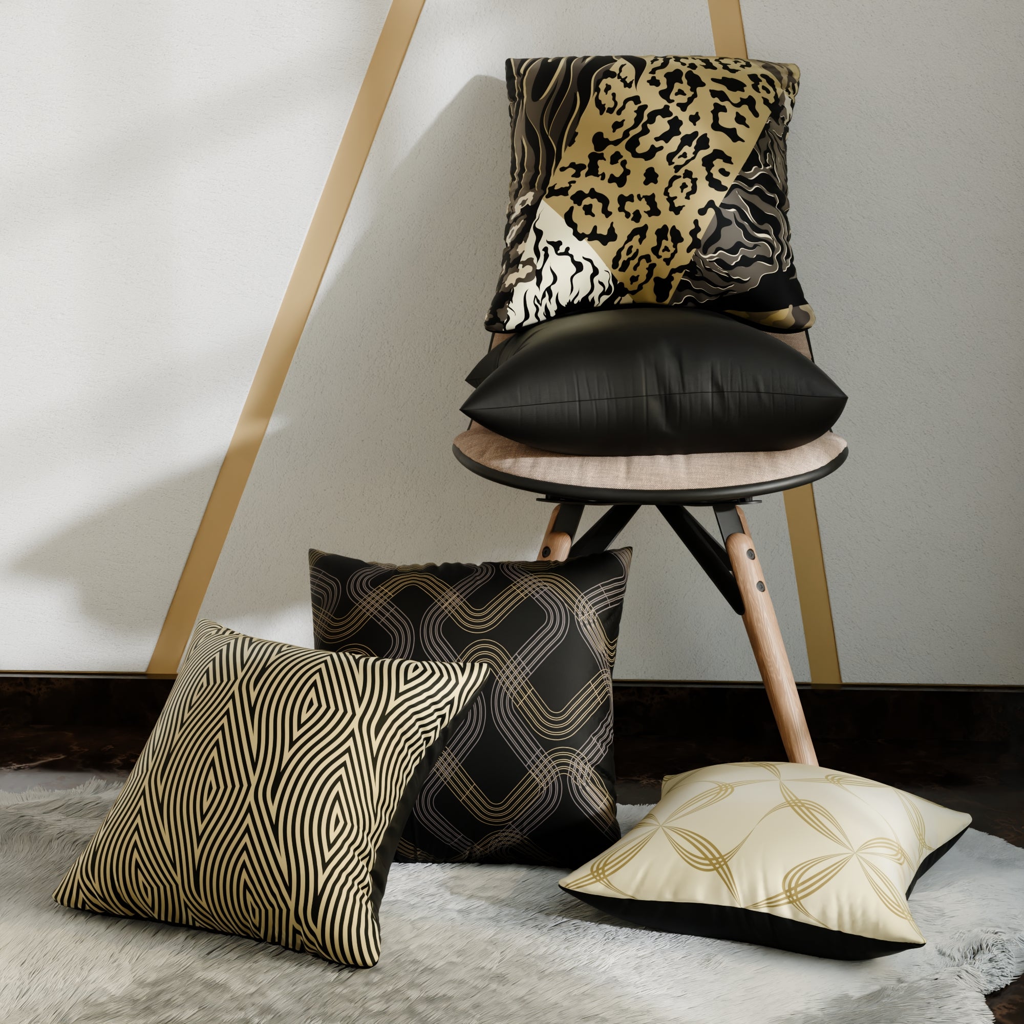Anastasia’s Sovereign Cushion Cover 5 Pc Set