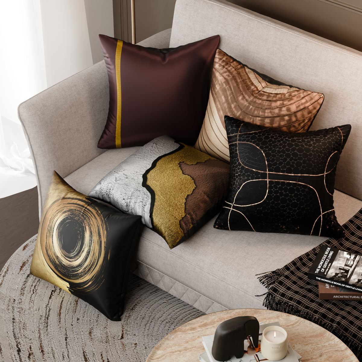 Charlotte’s Allure Cushion Cover 5 Pc Set