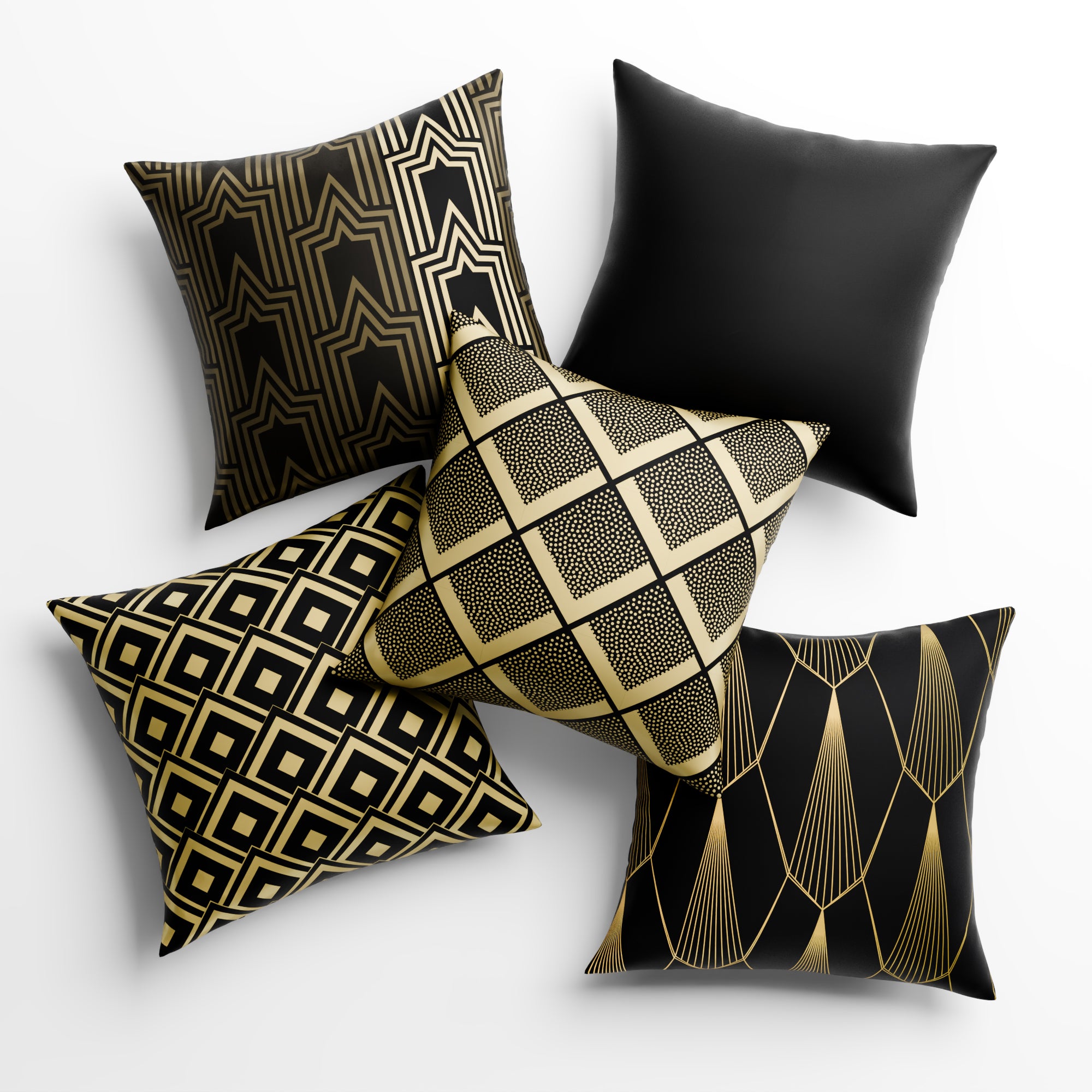 Charlotte’s Empire Cushion Cover 5 Pc Set