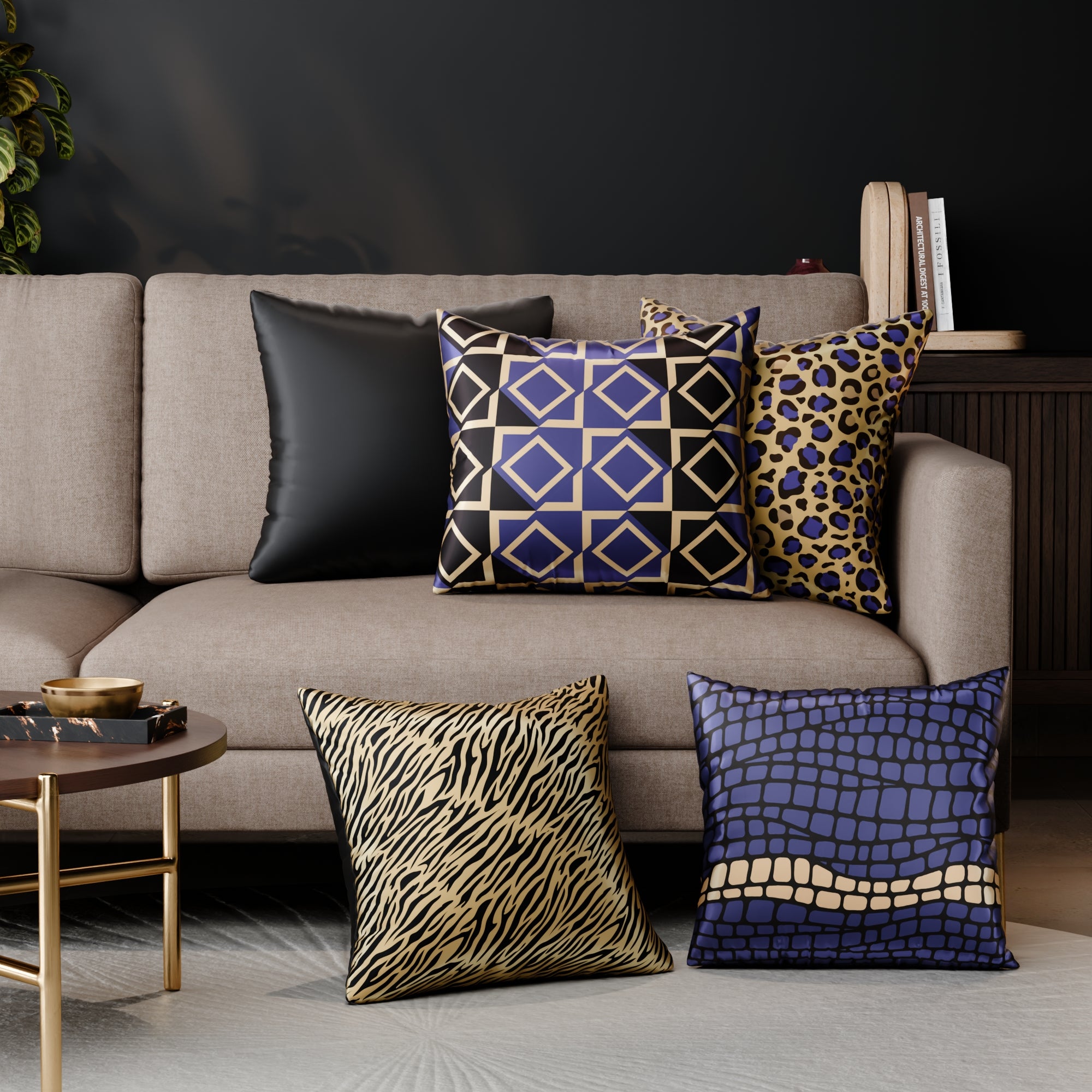 Charlotte’s Muse Cushion Cover 5 Pc Set