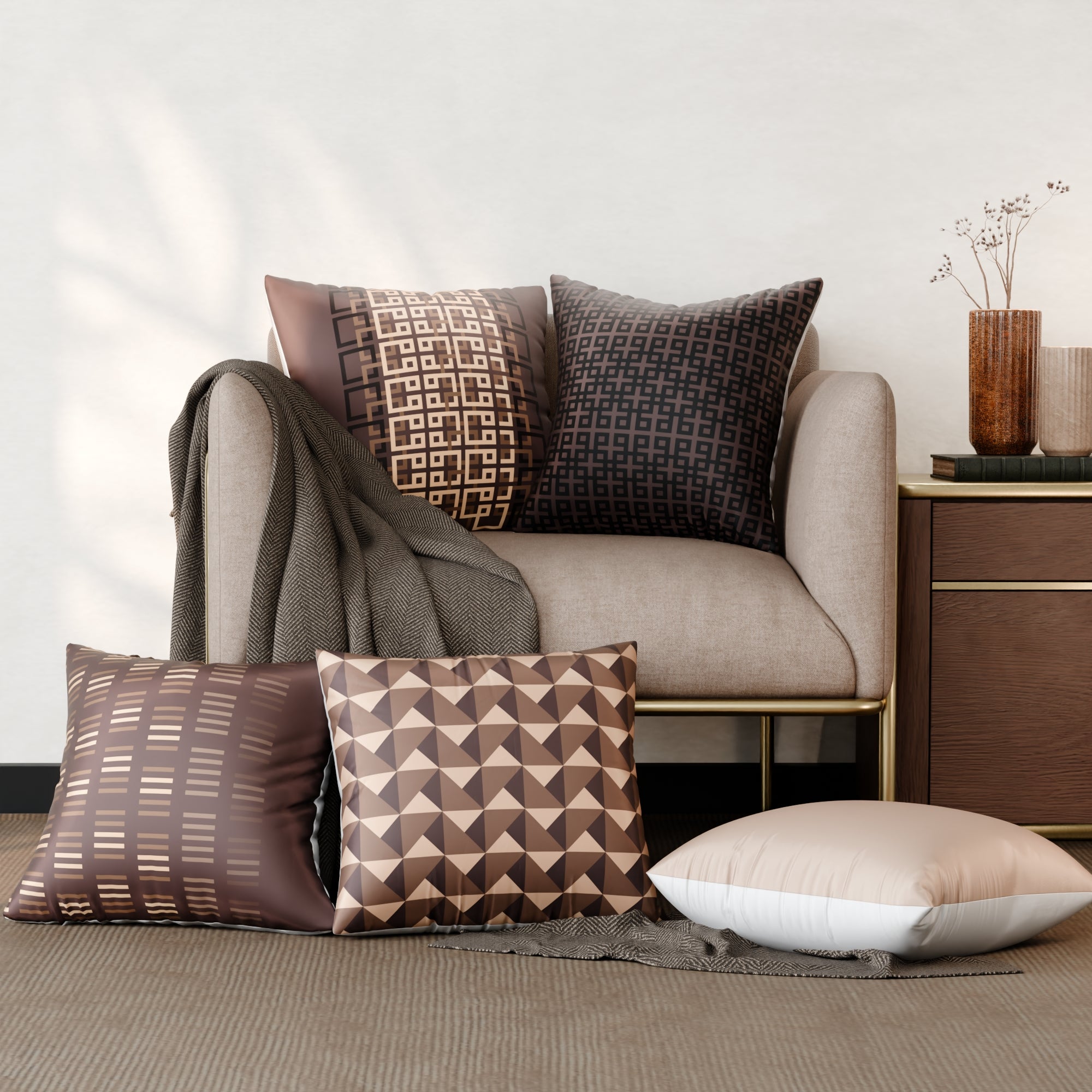 Charlotte’s Poise Cushion Cover 5 Pc Set
