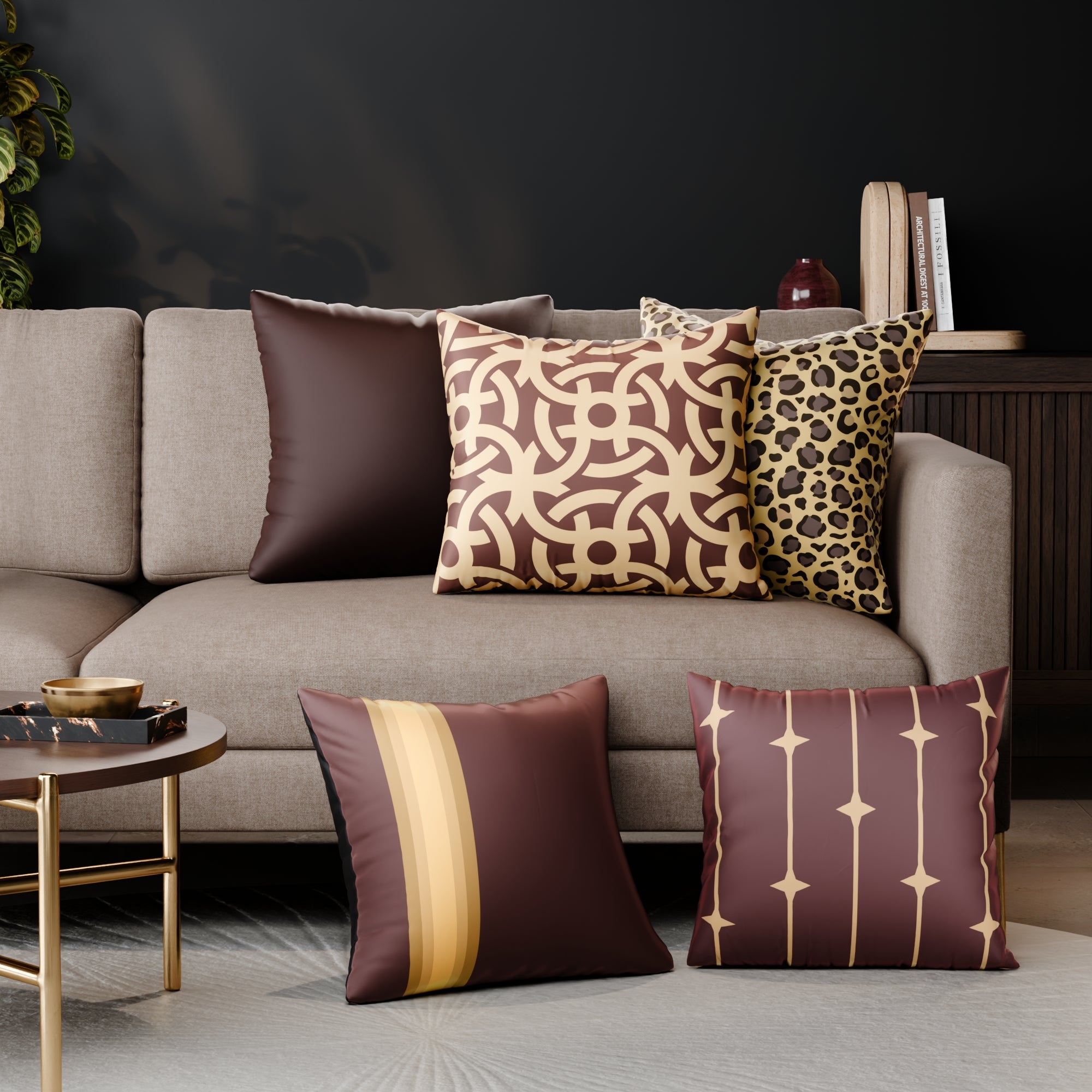 Charlotte’s Relic Cushion Cover 5 Pc Set