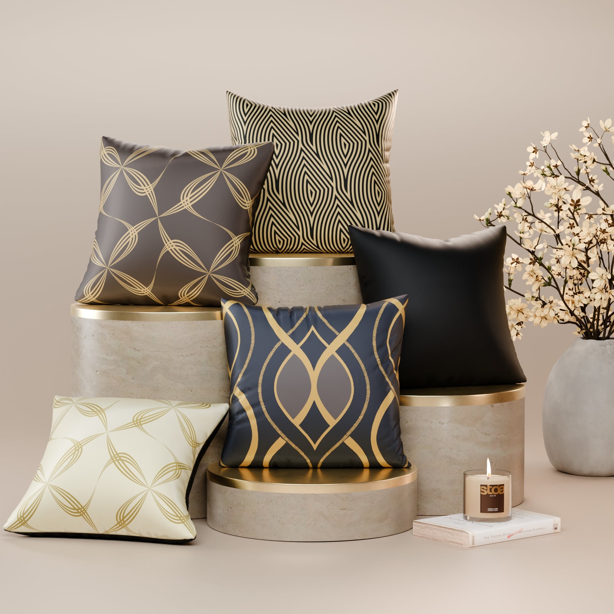 Cordelia’s Embrace Cushion Cover 5 Pc Set