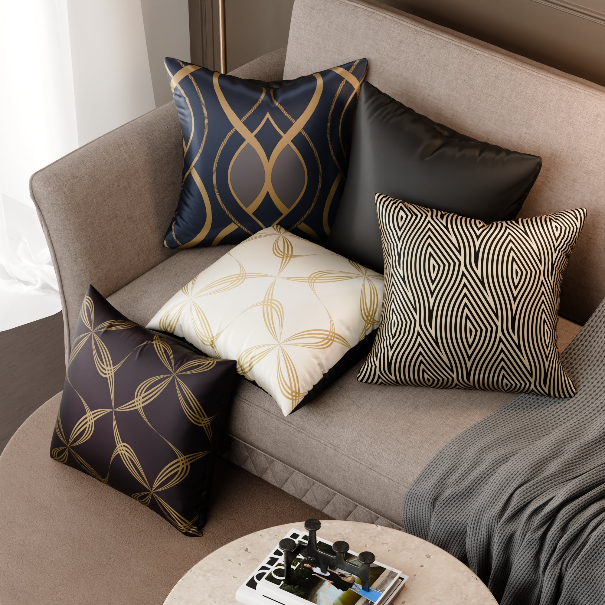 Cordelia’s Embrace Cushion Cover 5 Pc Set